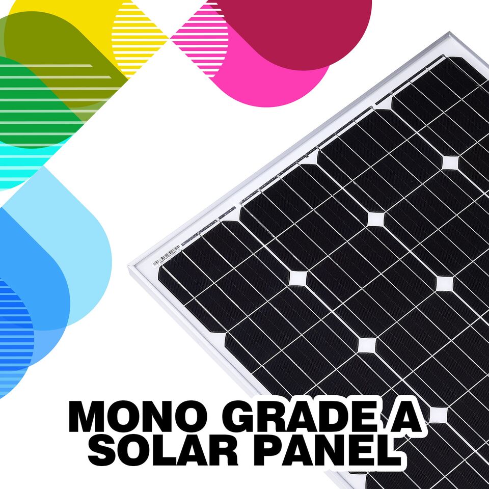 Solar Panel Kit Fixed Mono Mat Controller 300W 250W 220W 200W 160W 100W 40W 10W - Picture 77 of 193