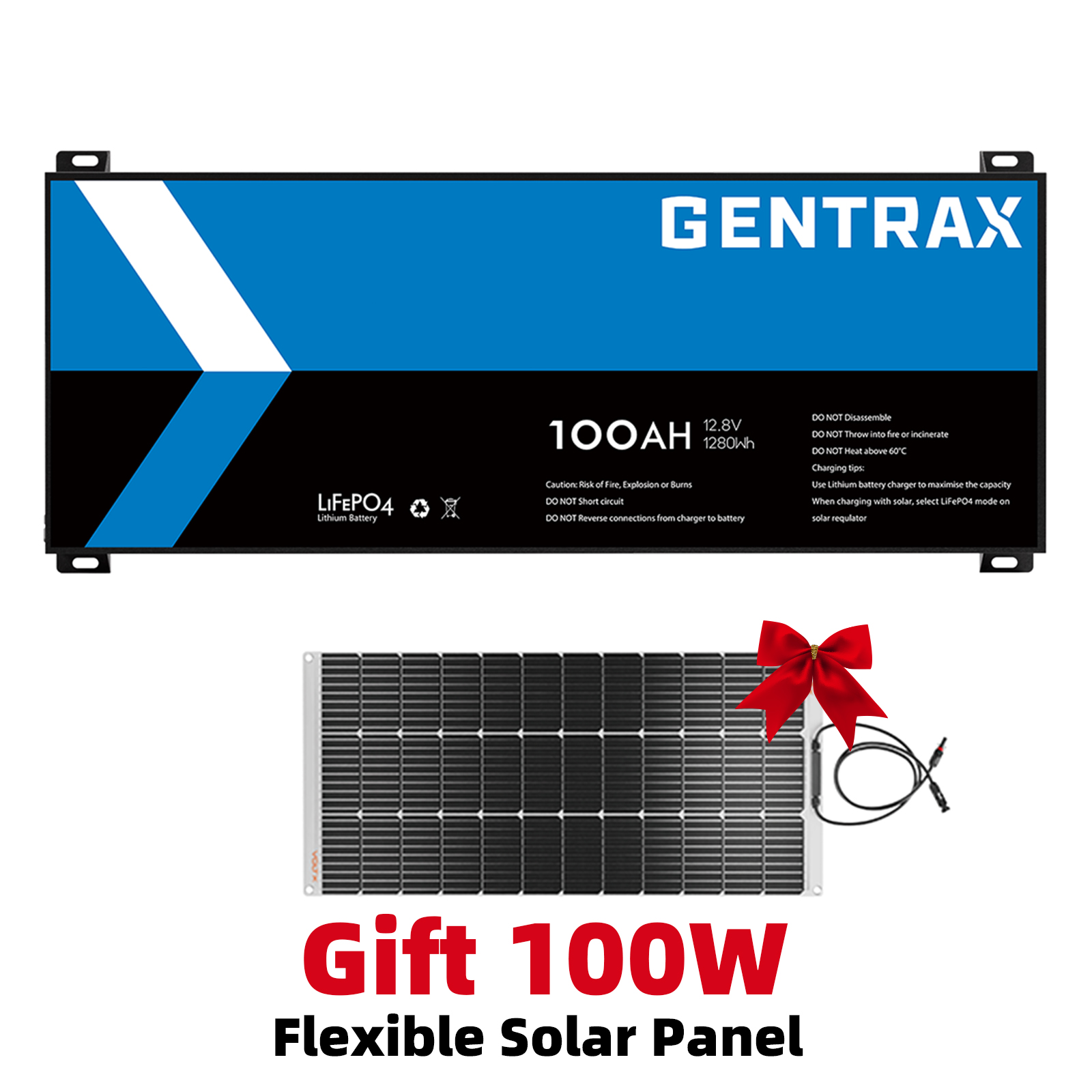12V 100Ah LiFePO4 Blade Battery BMS Rechargeable Solar Boat Camping Backup Power - Picture 1 of 12
