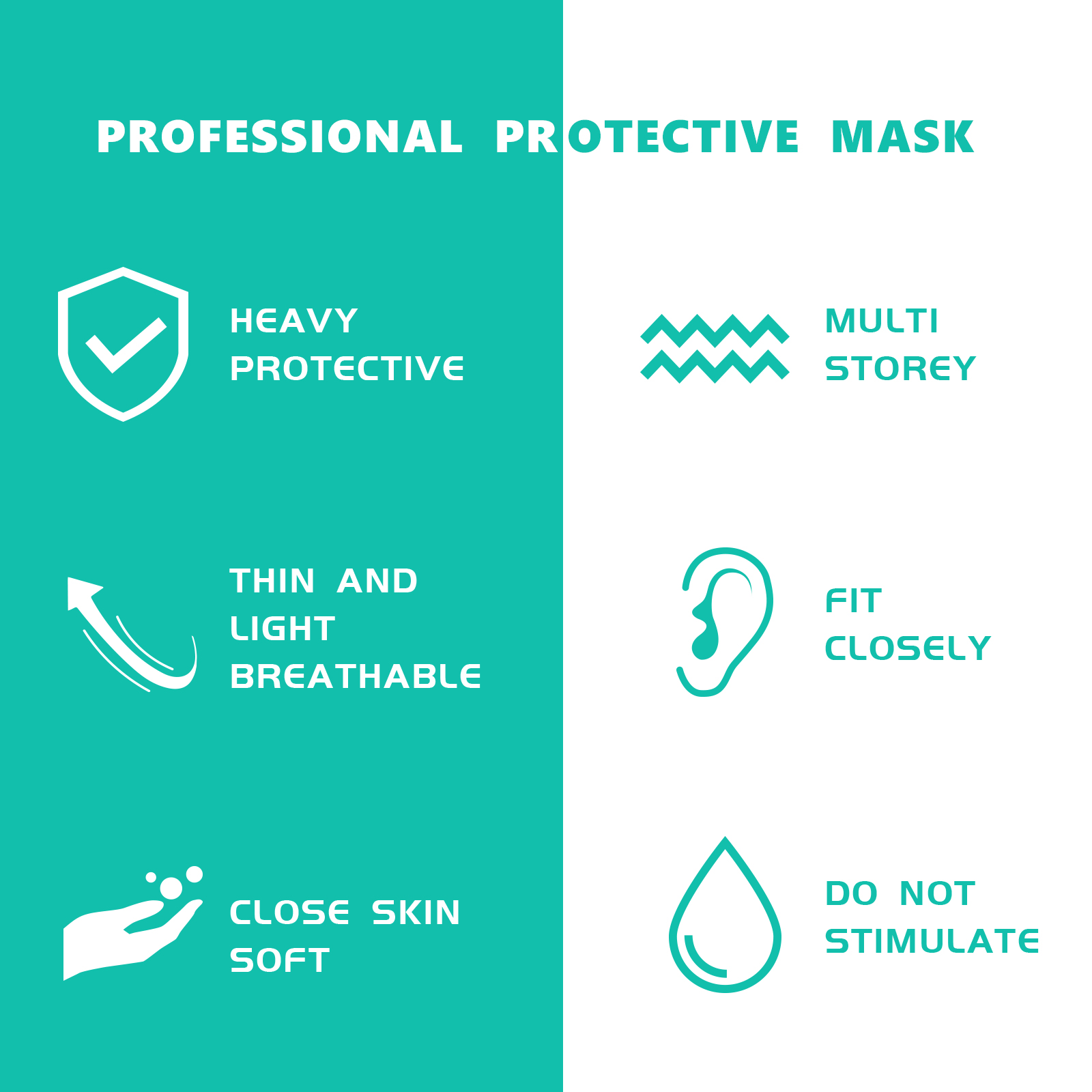 3M 9501+ Face Mask Mouth Masks Reusable Respirator Anti Dust Flu 5/10/20/50pcs - Picture 42 of 49