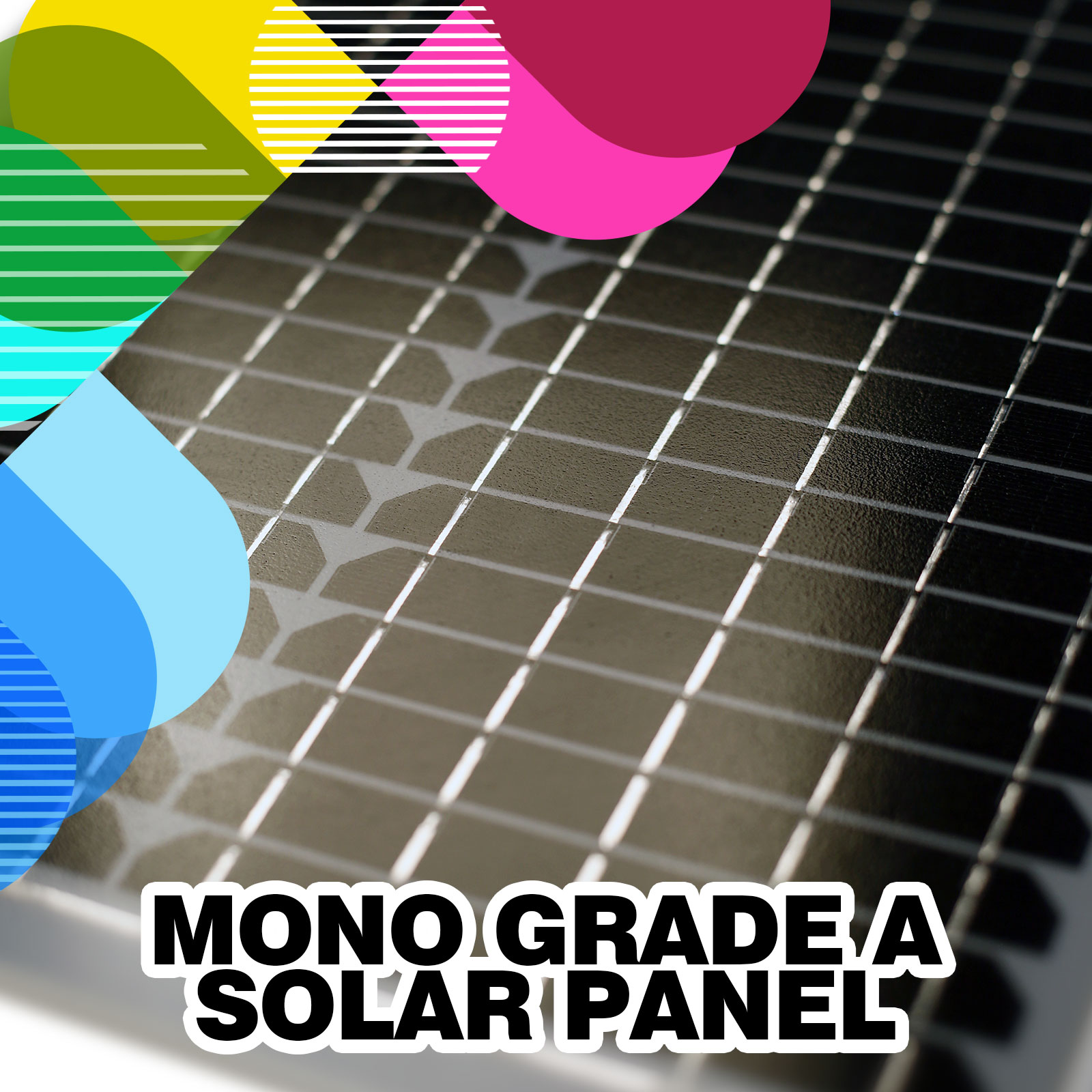 Solar Panel Kit Fixed Mono Mat Controller 300W 250W 220W 200W 160W 100W 40W 10W - Picture 53 of 193