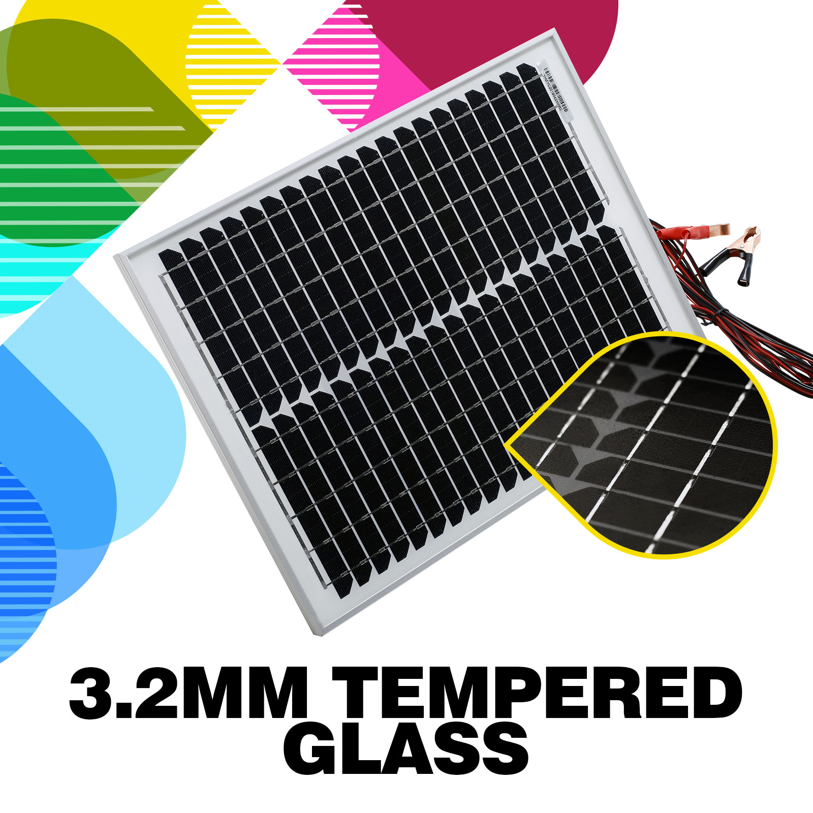 Solar Panel Kit Fixed Mono Mat Controller 300W 250W 220W 200W 160W 100W 40W 10W - Picture 54 of 193