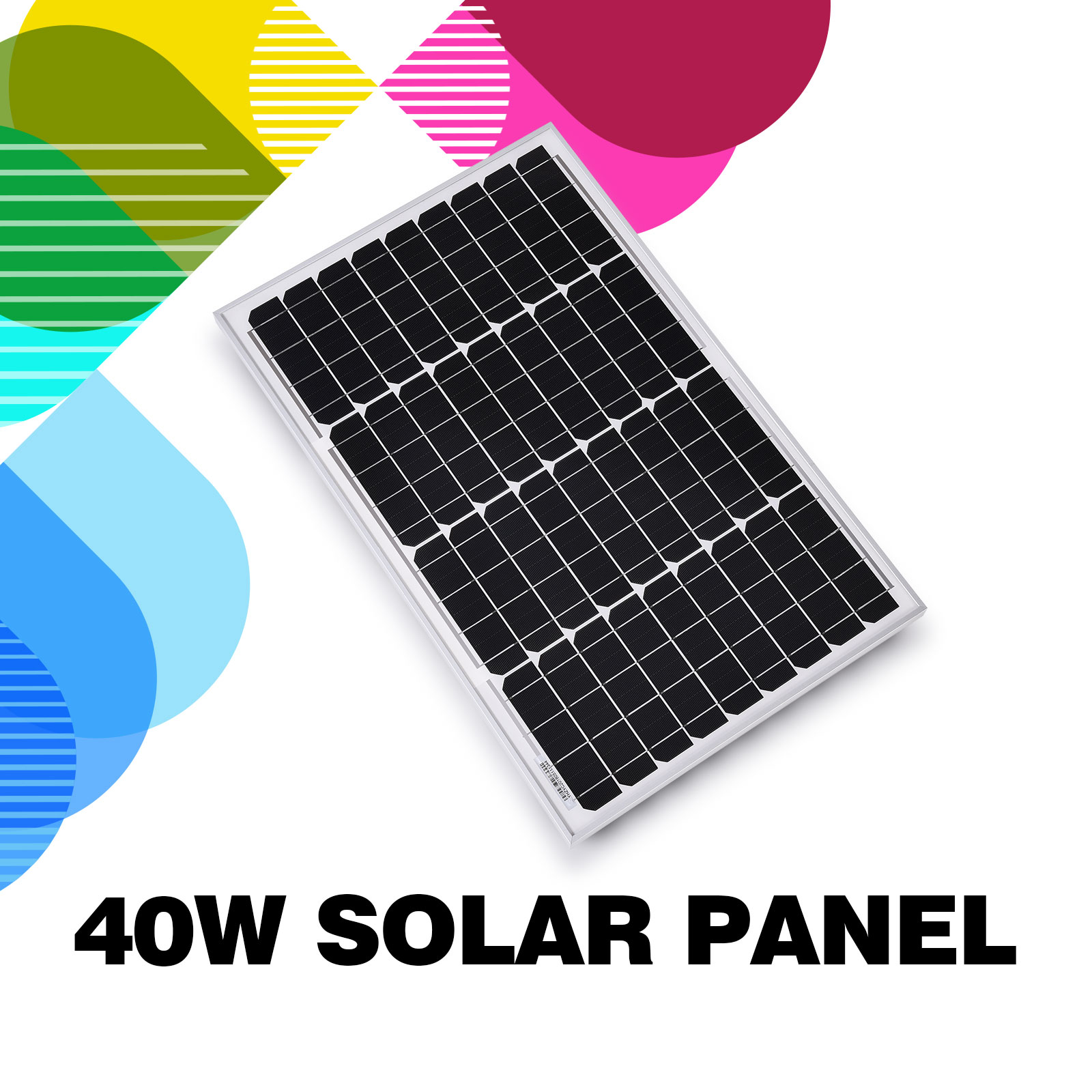 Solar Panel Kit Fixed Mono Mat Controller 300W 250W 220W 200W 160W 100W 40W 10W - Picture 63 of 193