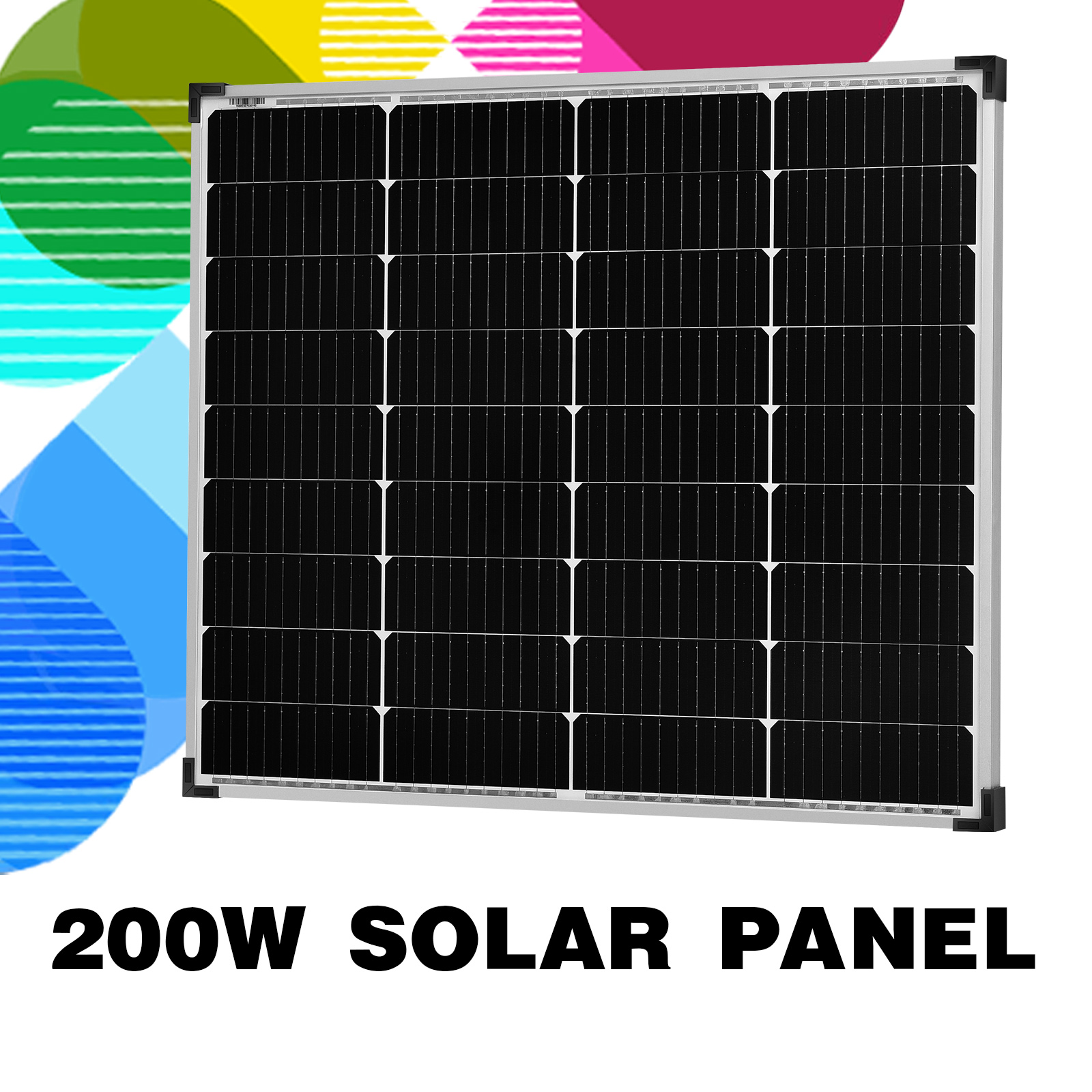 Solar Panel Kit Fixed Mono Mat Controller 300W 250W 220W 200W 160W 100W 40W 10W - Picture 99 of 193