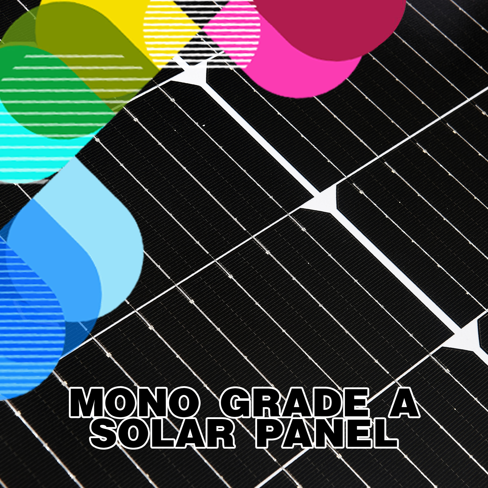 Solar Panel Kit Fixed Mono Mat Controller 300W 250W 220W 200W 160W 100W 40W 10W - Picture 101 of 193