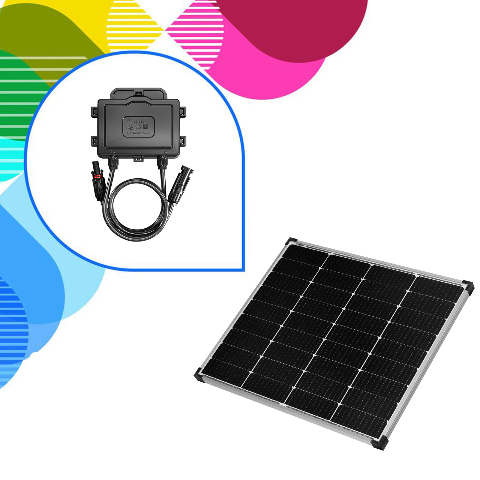 Solar Panel Kit Fixed Mono Mat Controller 300W 250W 220W 200W 160W 100W 40W 10W - Picture 105 of 193