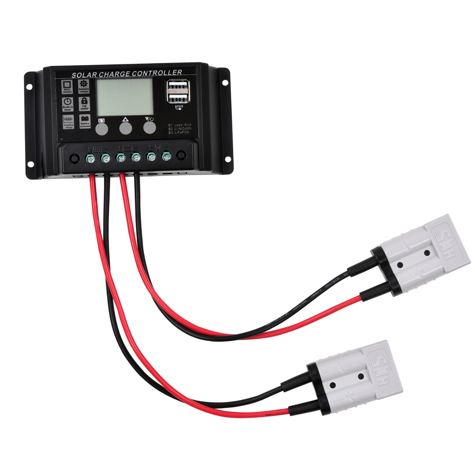 300W Folding Solar Panel Kit Mono Caravan Camping Power Battery 12V W/Controller - Picture 21 of 24