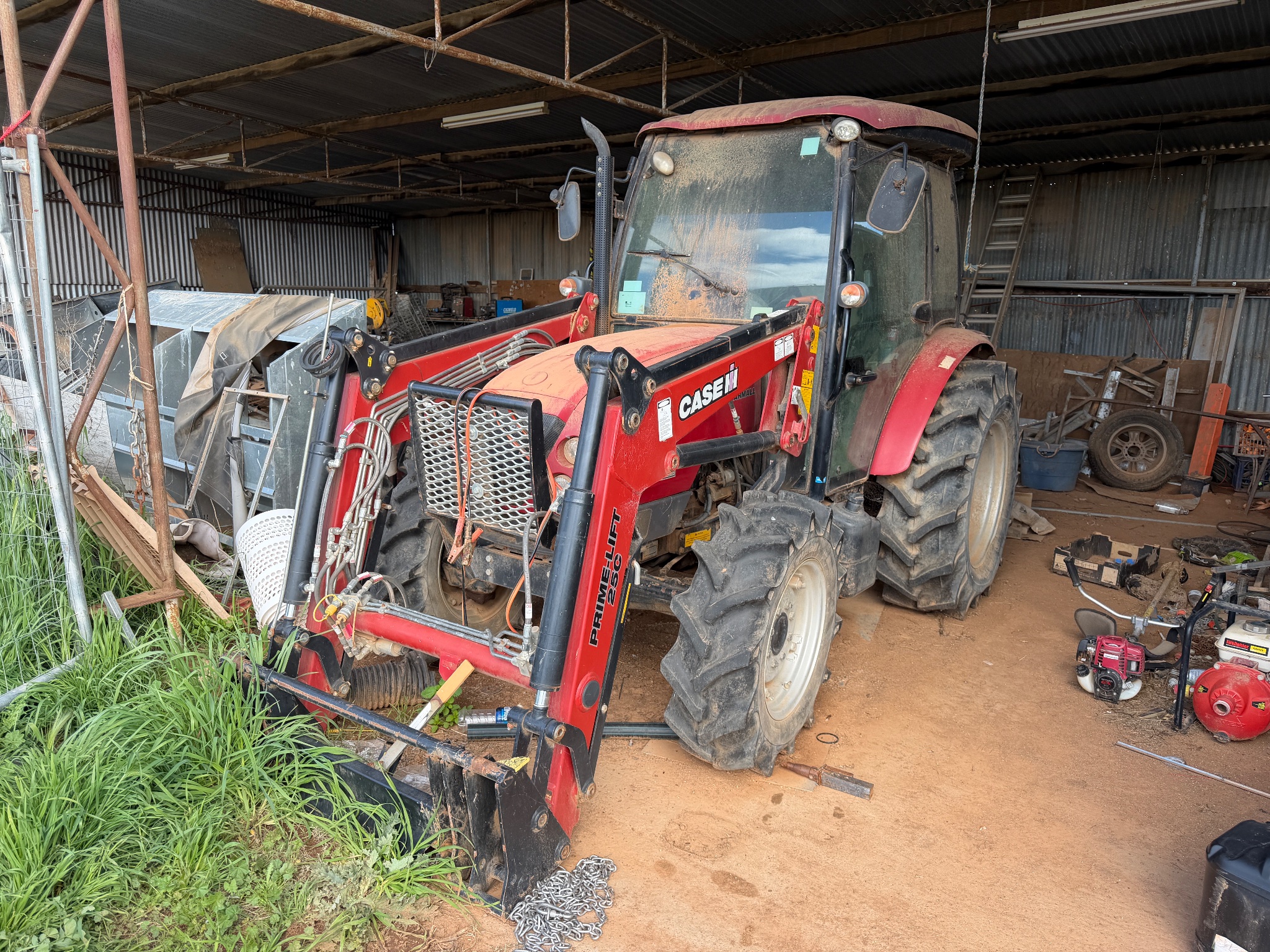 3 · Case IH Farmall 60B Utility Tractor With Loader Arms (Non Goer)