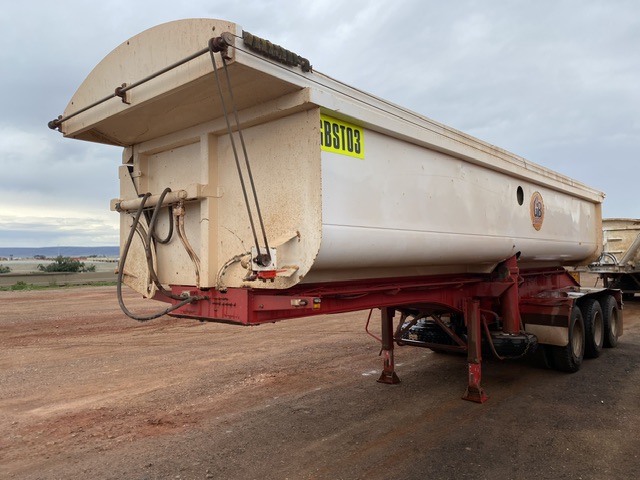 13 · 2008 General Transport Equipment GTE 3-2 Tri-Axle Side Tipper