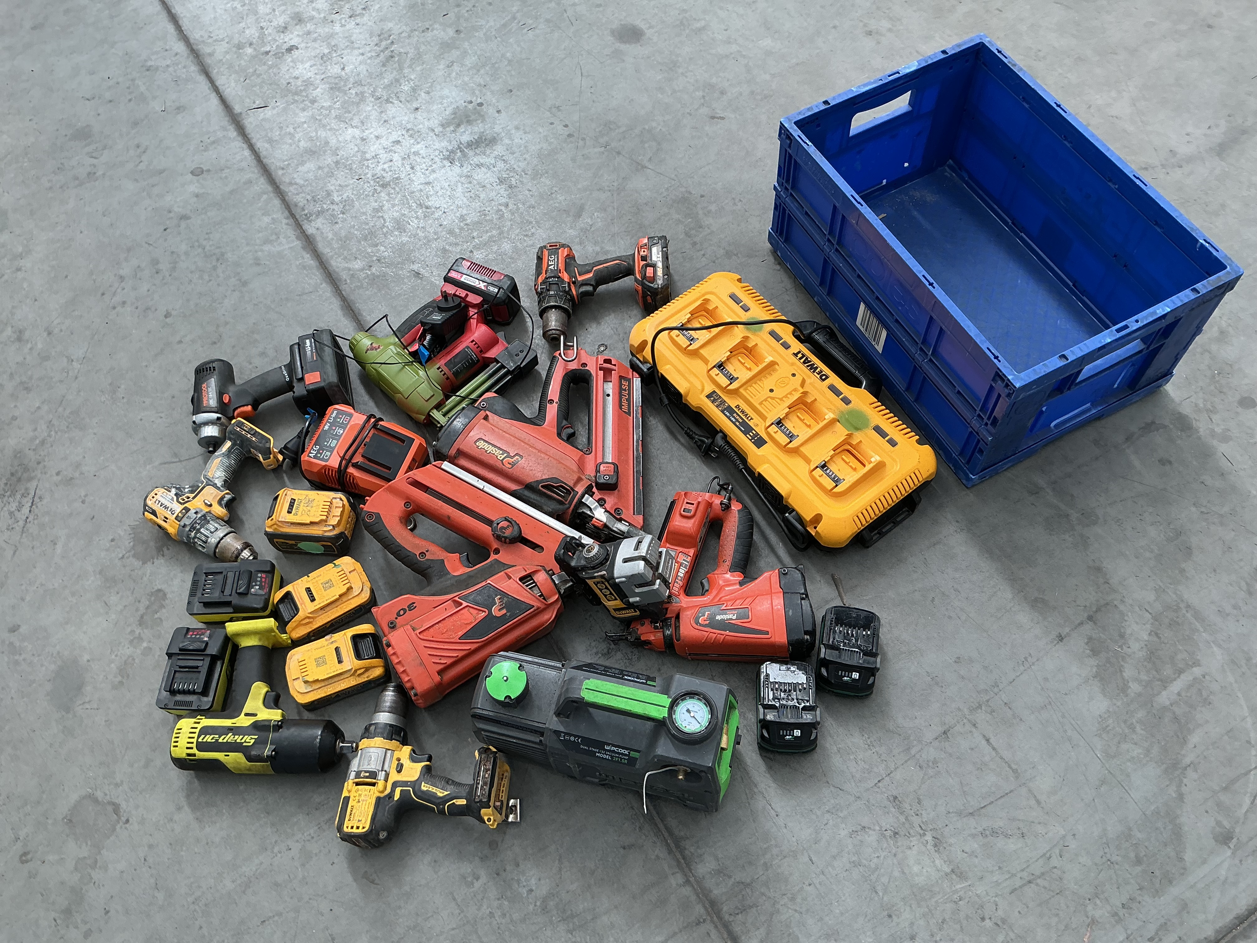Assorted Box Power Tools
