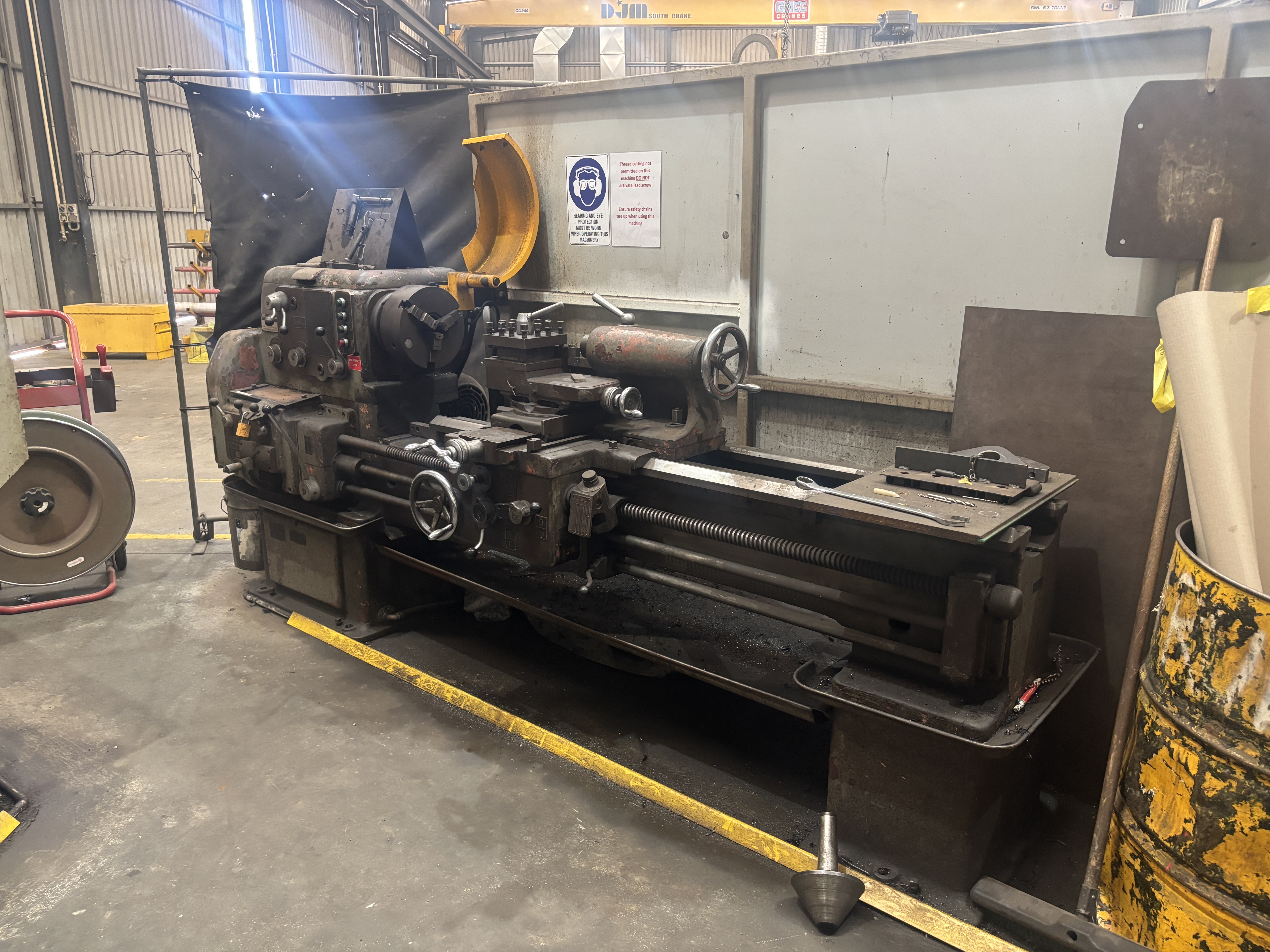 ZAKŁADY MECHANICZNE Tarnow/Specialist Machine Tools Lathe 415V