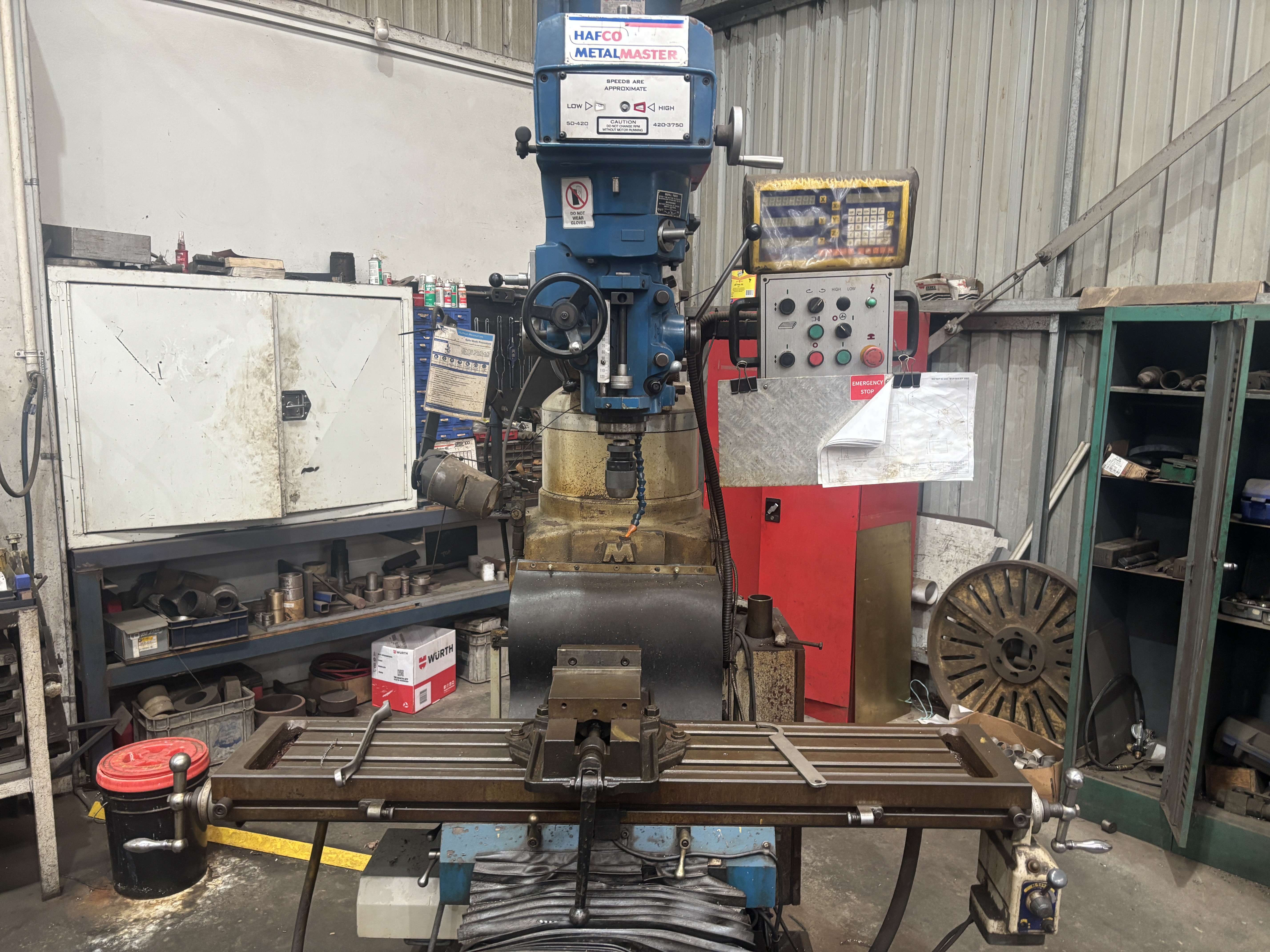1 X Hare & Forbes milling Machine 415V