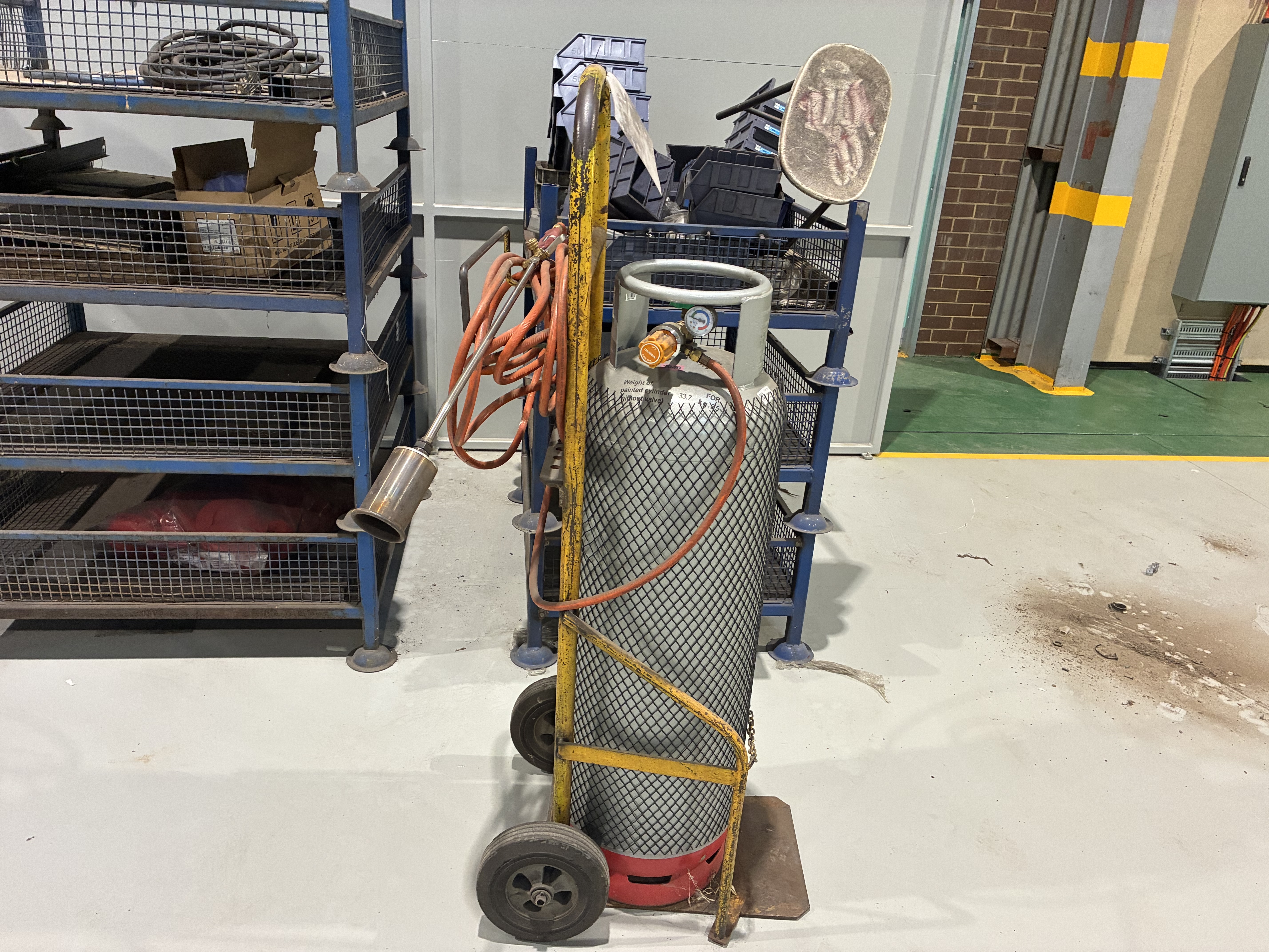 1 X Flame Torch Trolley (No Gas Bottle Inc)