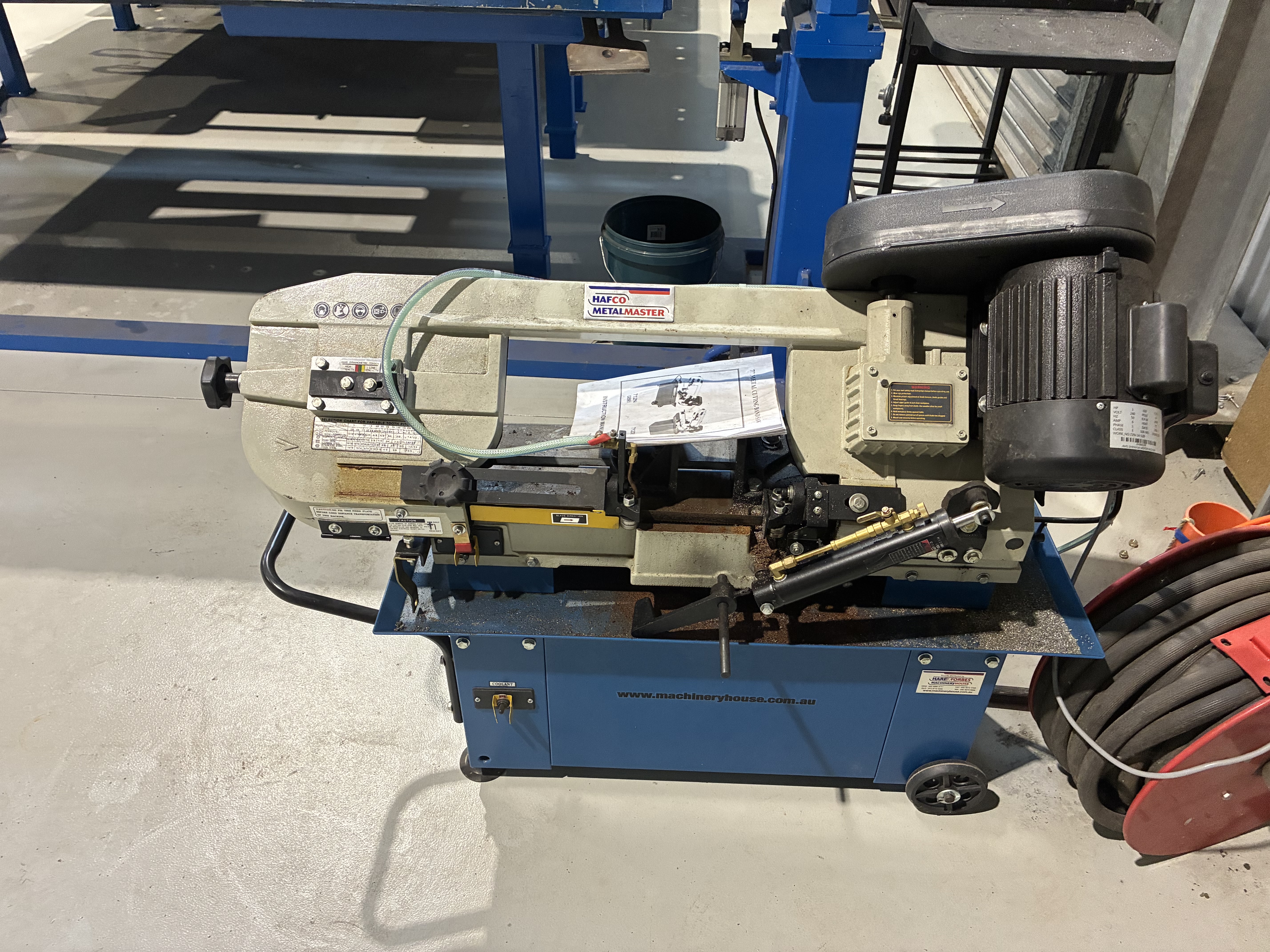 Hafco Metal Hacksaw 240V