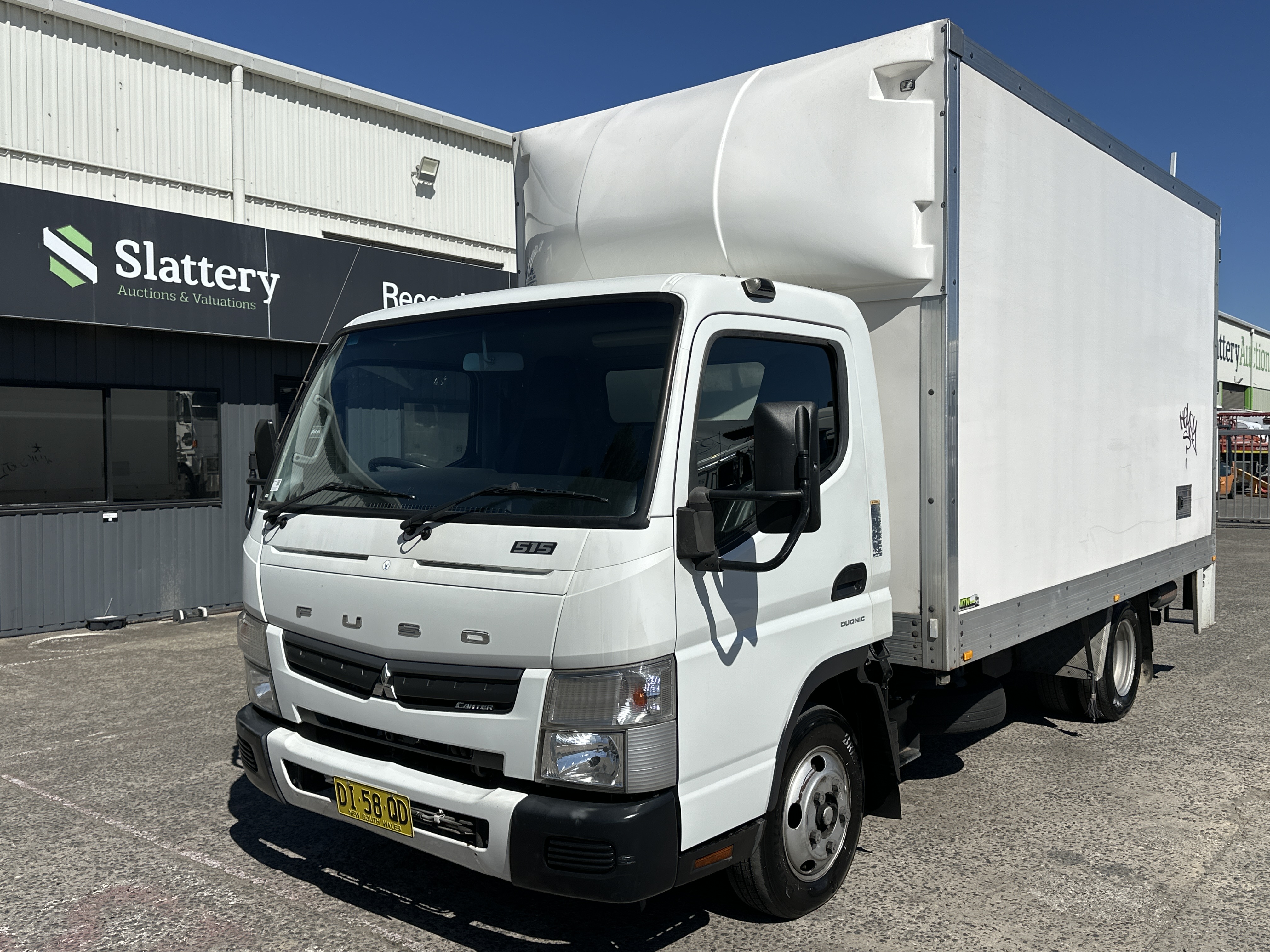2018 Fuso Canter 515  4x2 Pantech w/Tailgate (Auto) (Car Licence)
