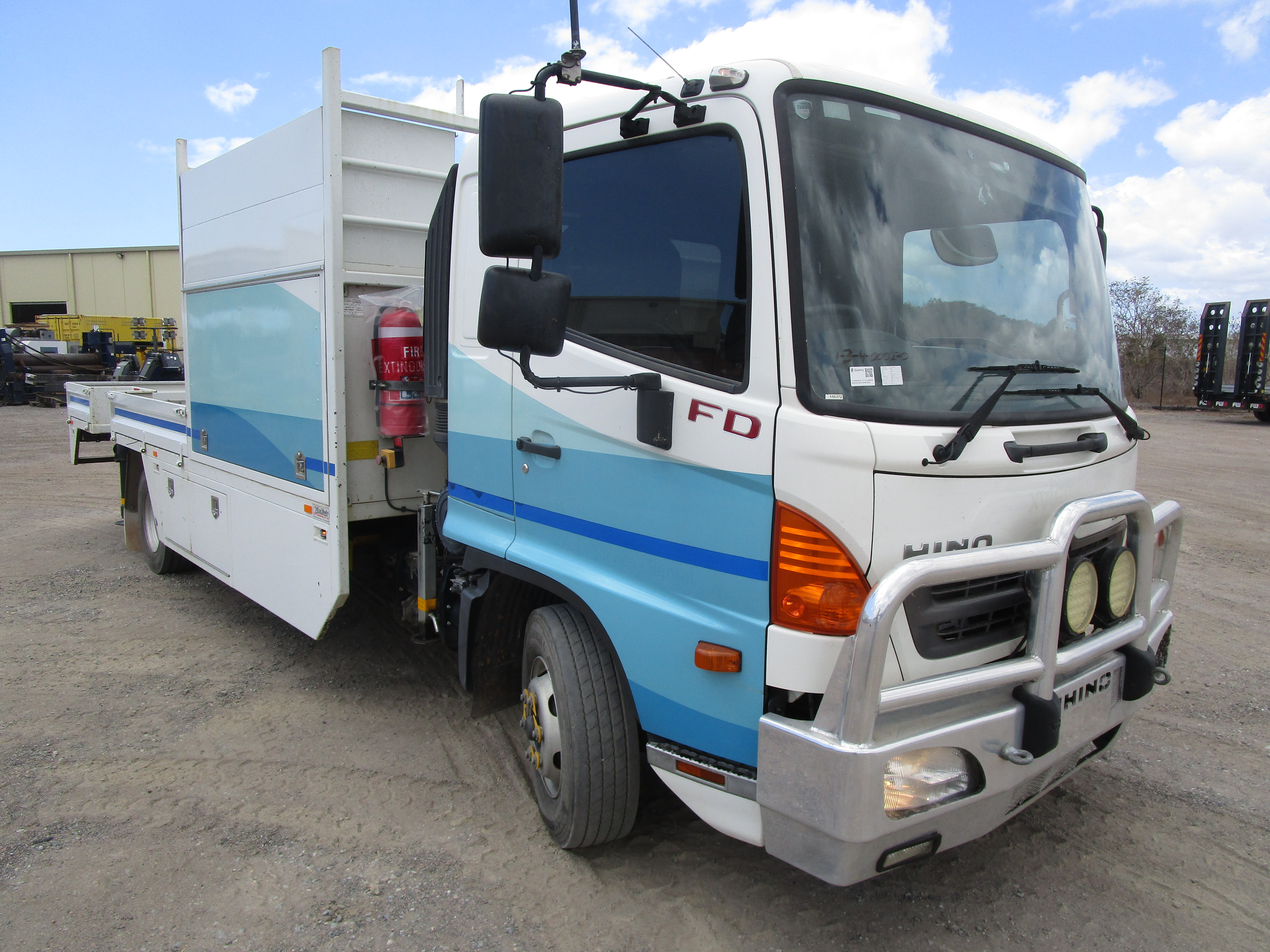 15 · 2016 HINO FD 2  4x2 Crane Truck (EX FLEET)