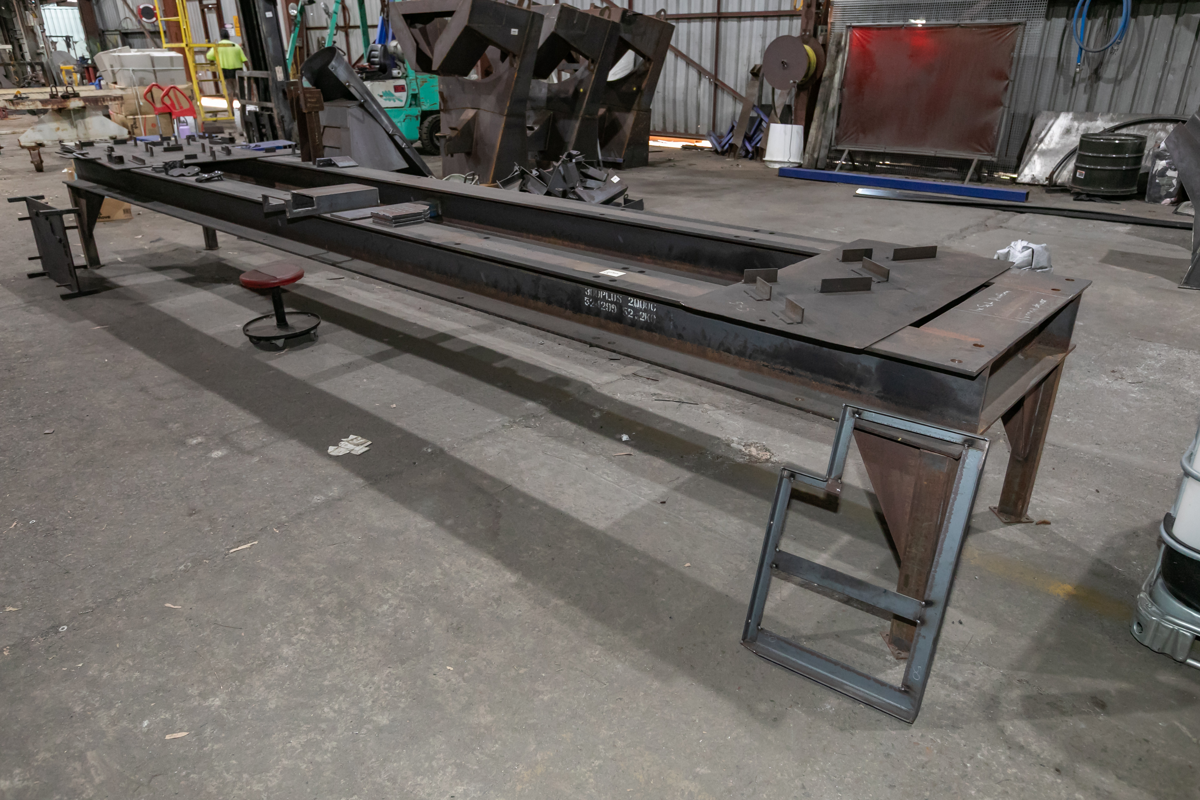 Jig Steel Setup & Oxy Cut Tables