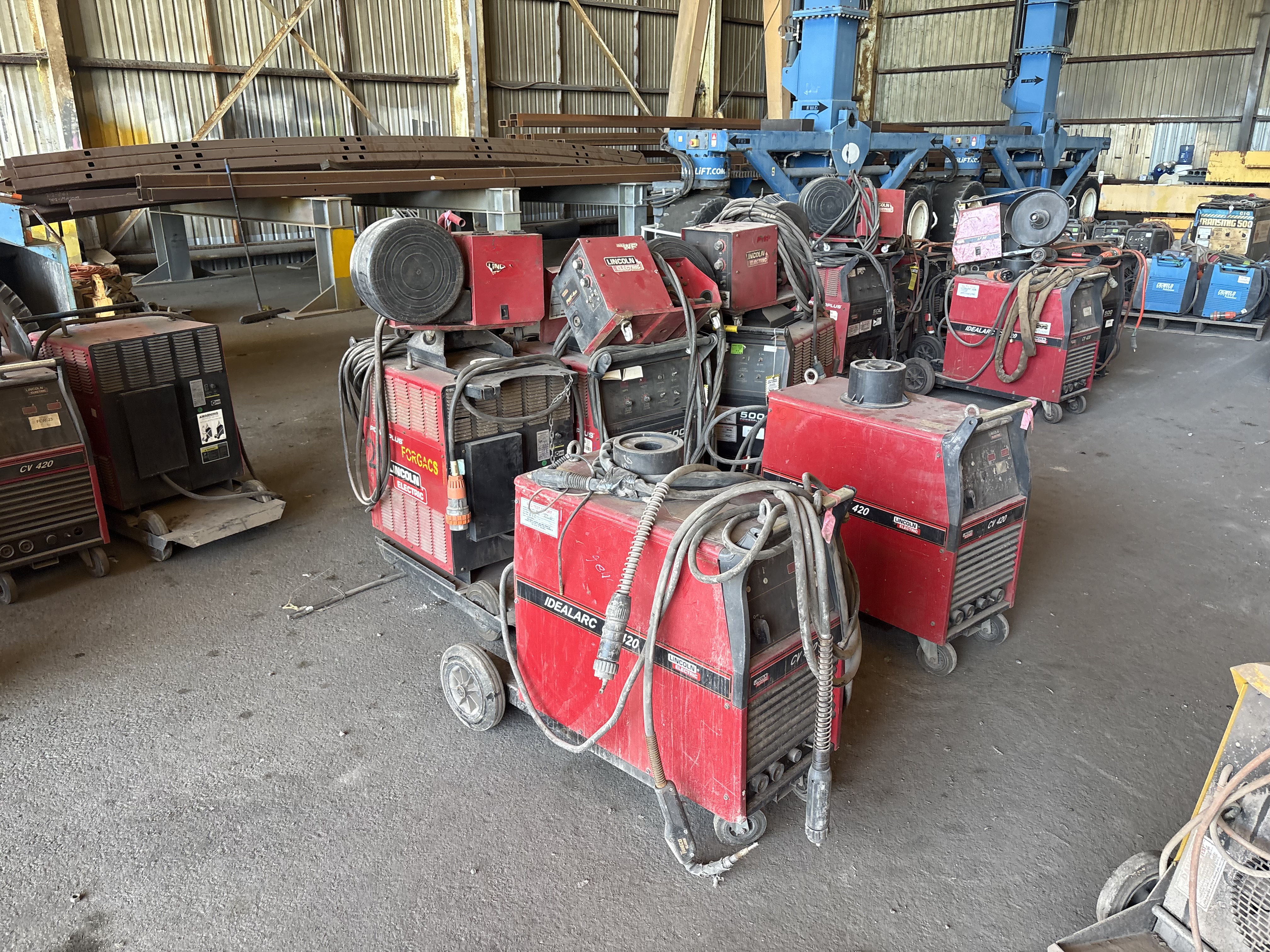 5x Lincoln Electrics Welders *Off Site*