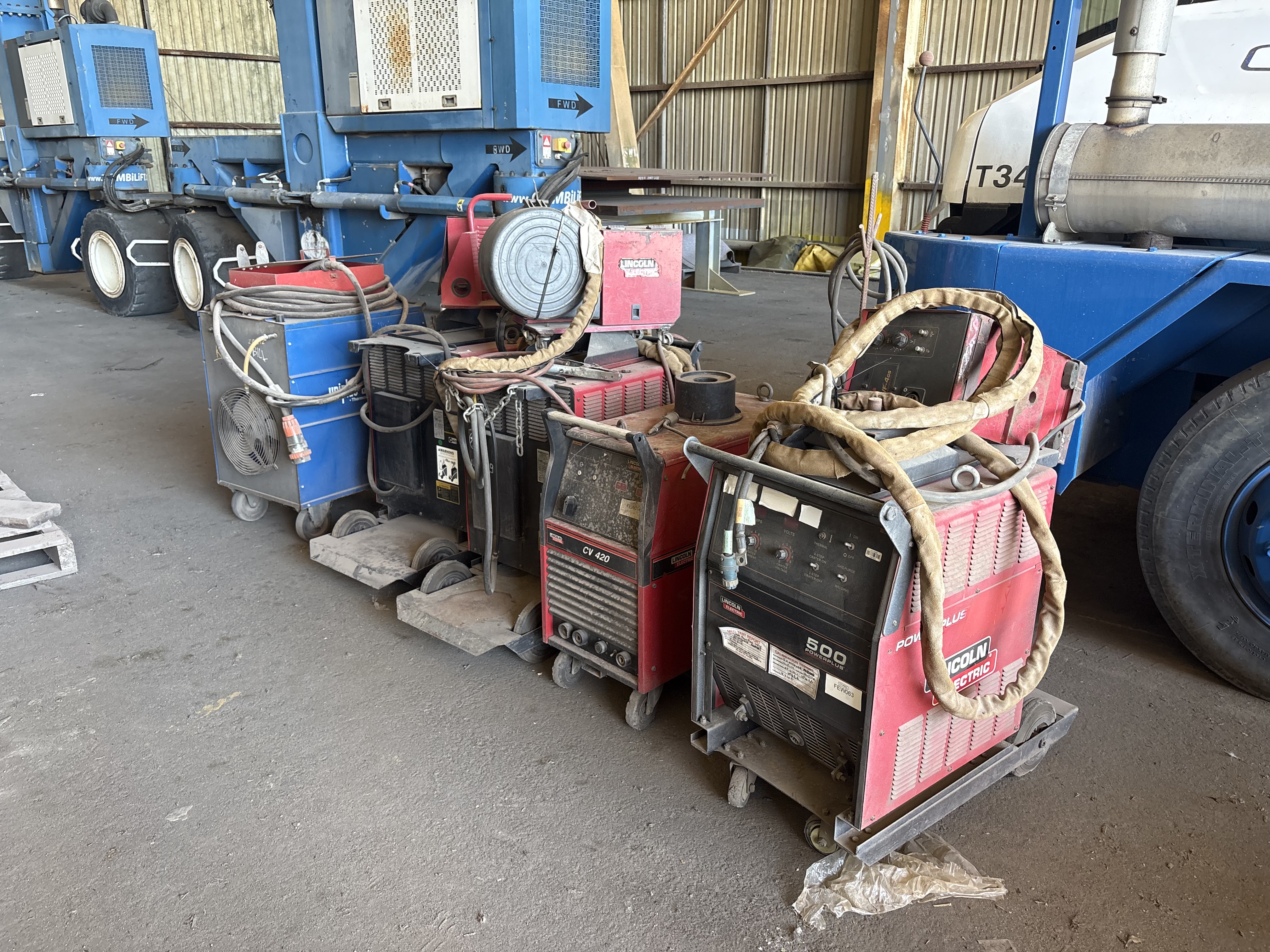 5x Welders *Off Site*