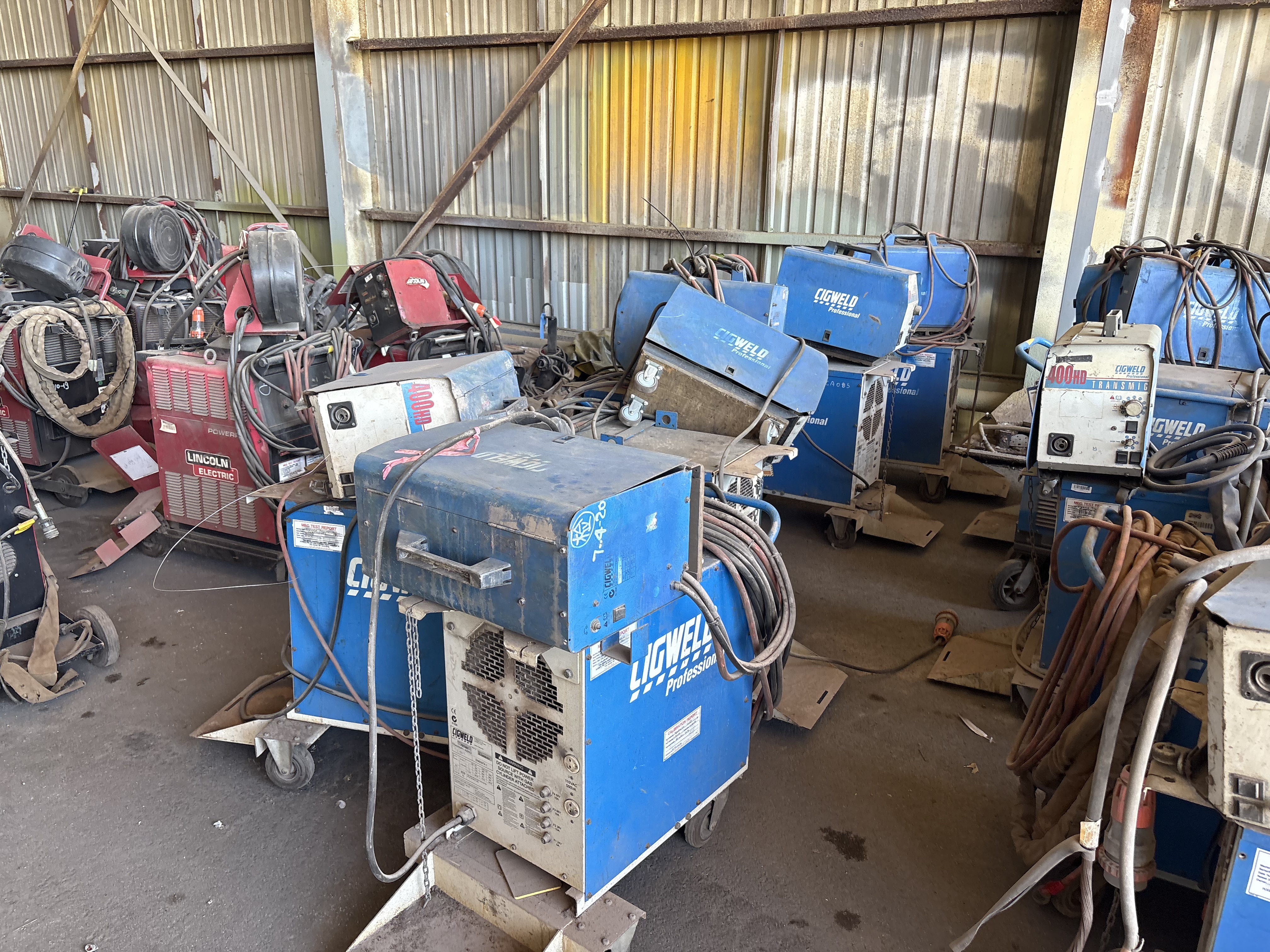 6x Cigweld Welders *Off Site*