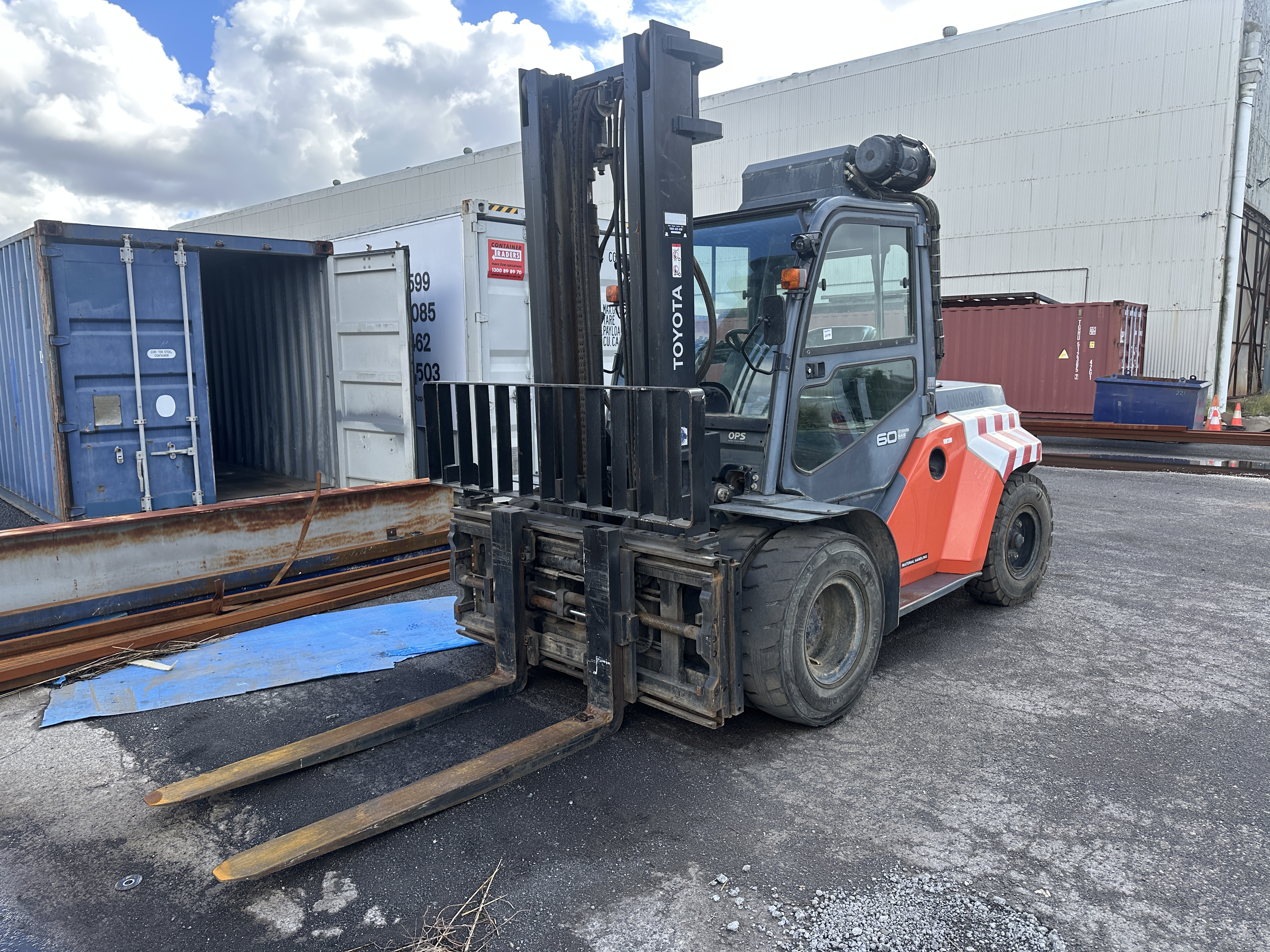 2019 Toyota 8FD60N Diesel Forklift