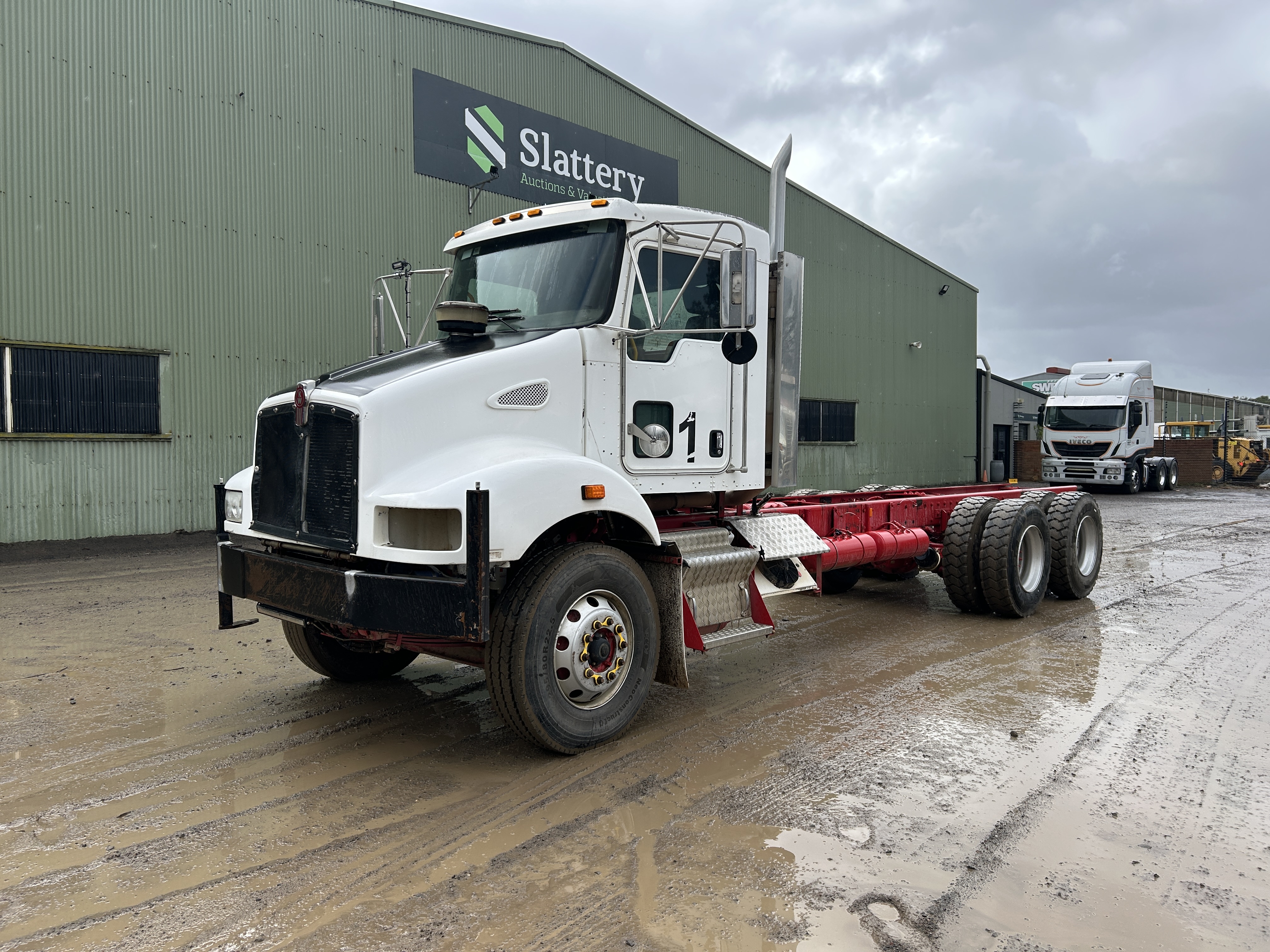 2018 Kenworth T359 6x4 Cab Chassis (Ex Lease)