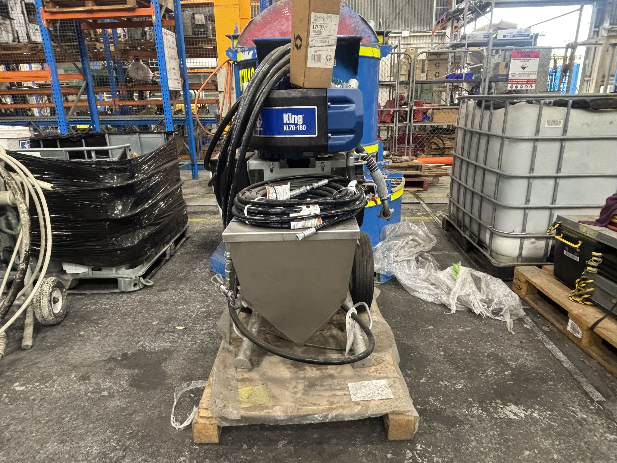 201 · Graco King XL70-180 Plural-Component Sprayer.