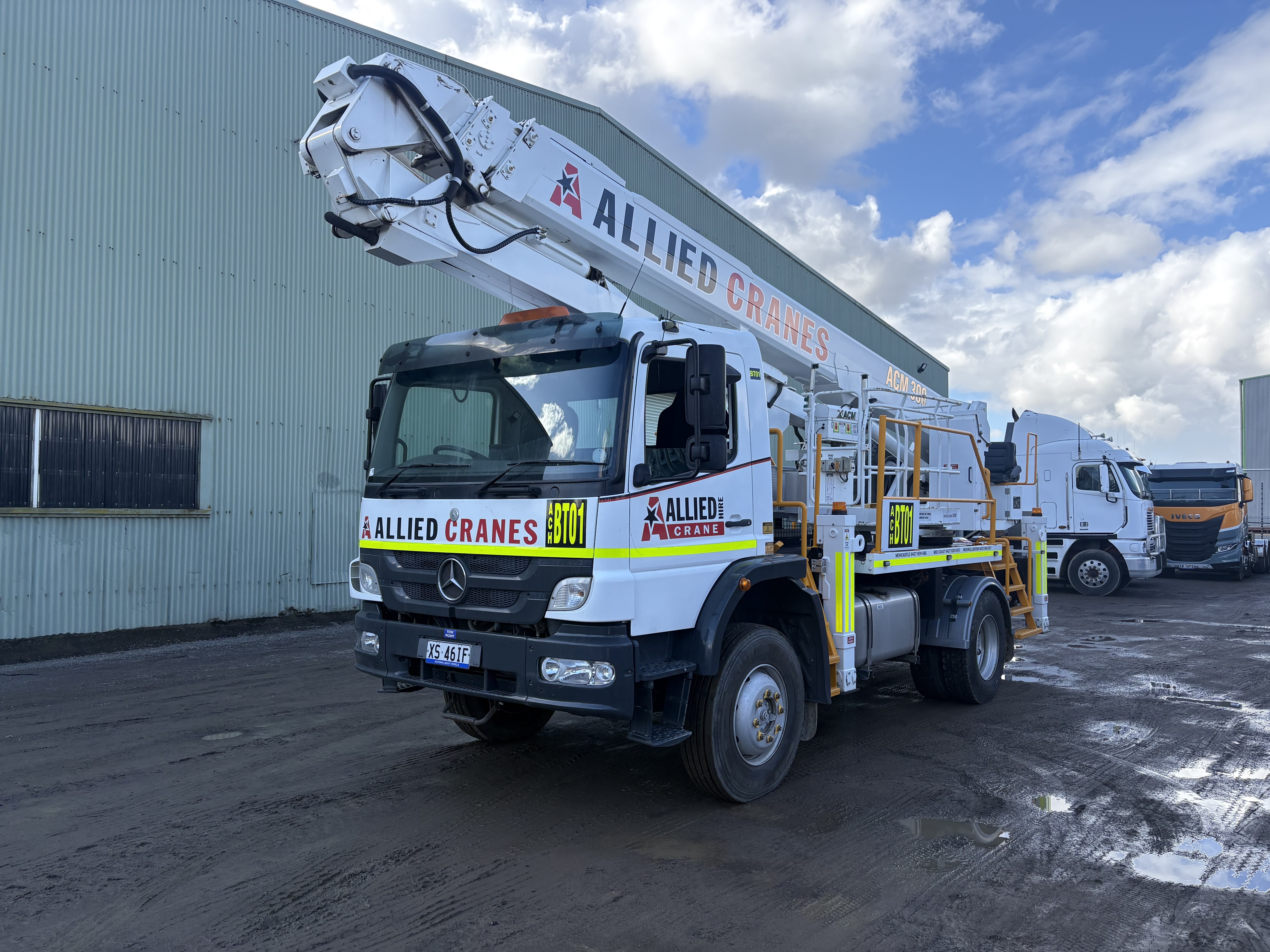 Mercedes-Benz Atego 1624 (4x2) Crane Truck
