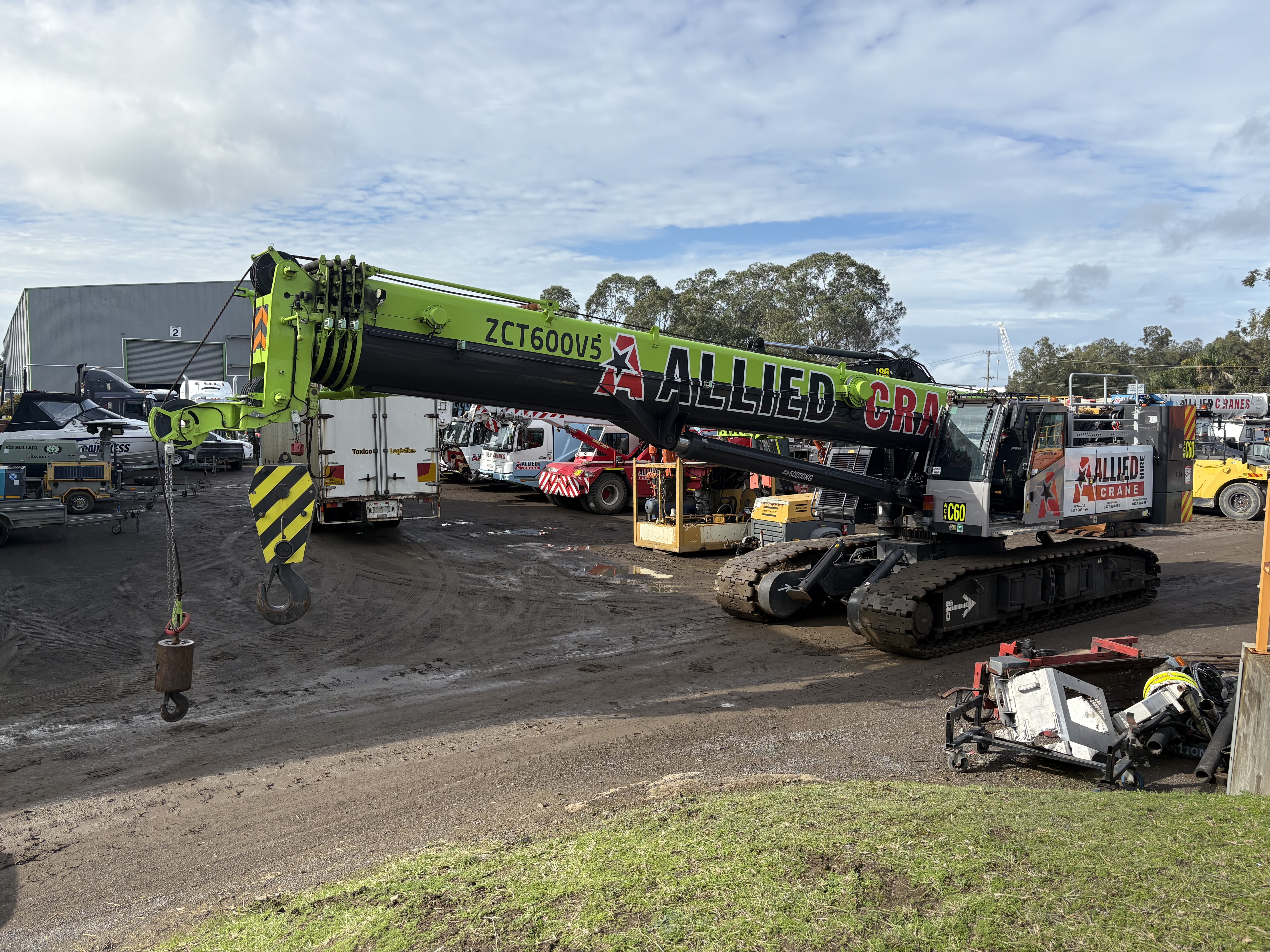 2024 Zoomlion ZCT600V Mobile Crane