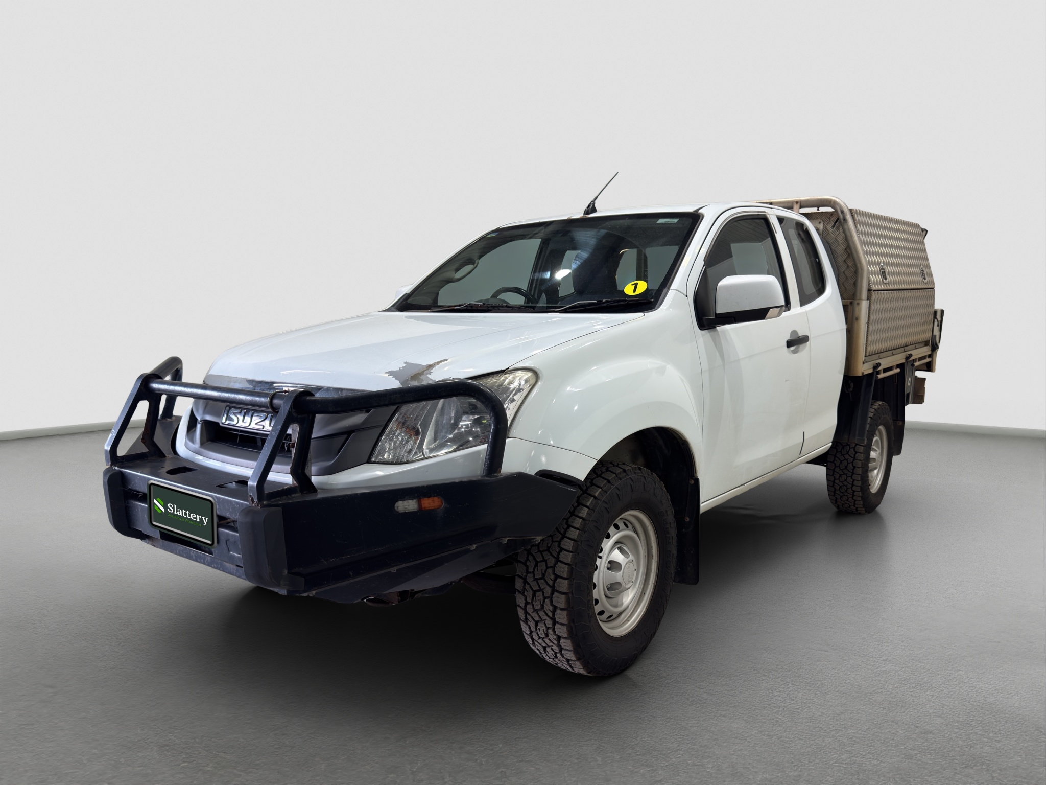 319 · 2015 Isuzu D-Max SX Diesel Single Cab Ute (Ex-Council)