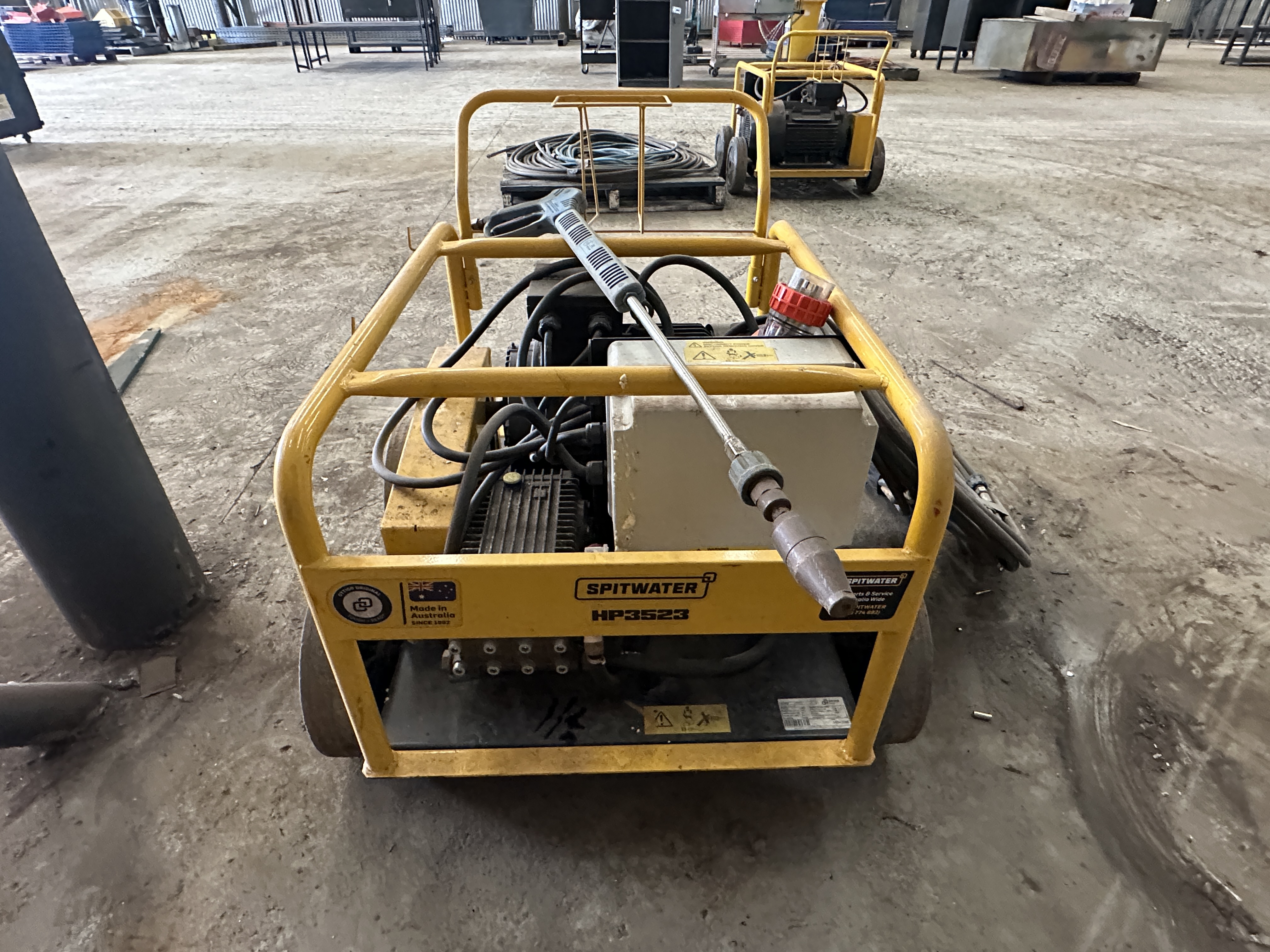 416 · Spitwater HP3523 Cold-Water Pressure Cleaner