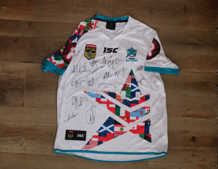 2 · 2011 NRL All Stars Match Worn Jersey – Akuila Uate