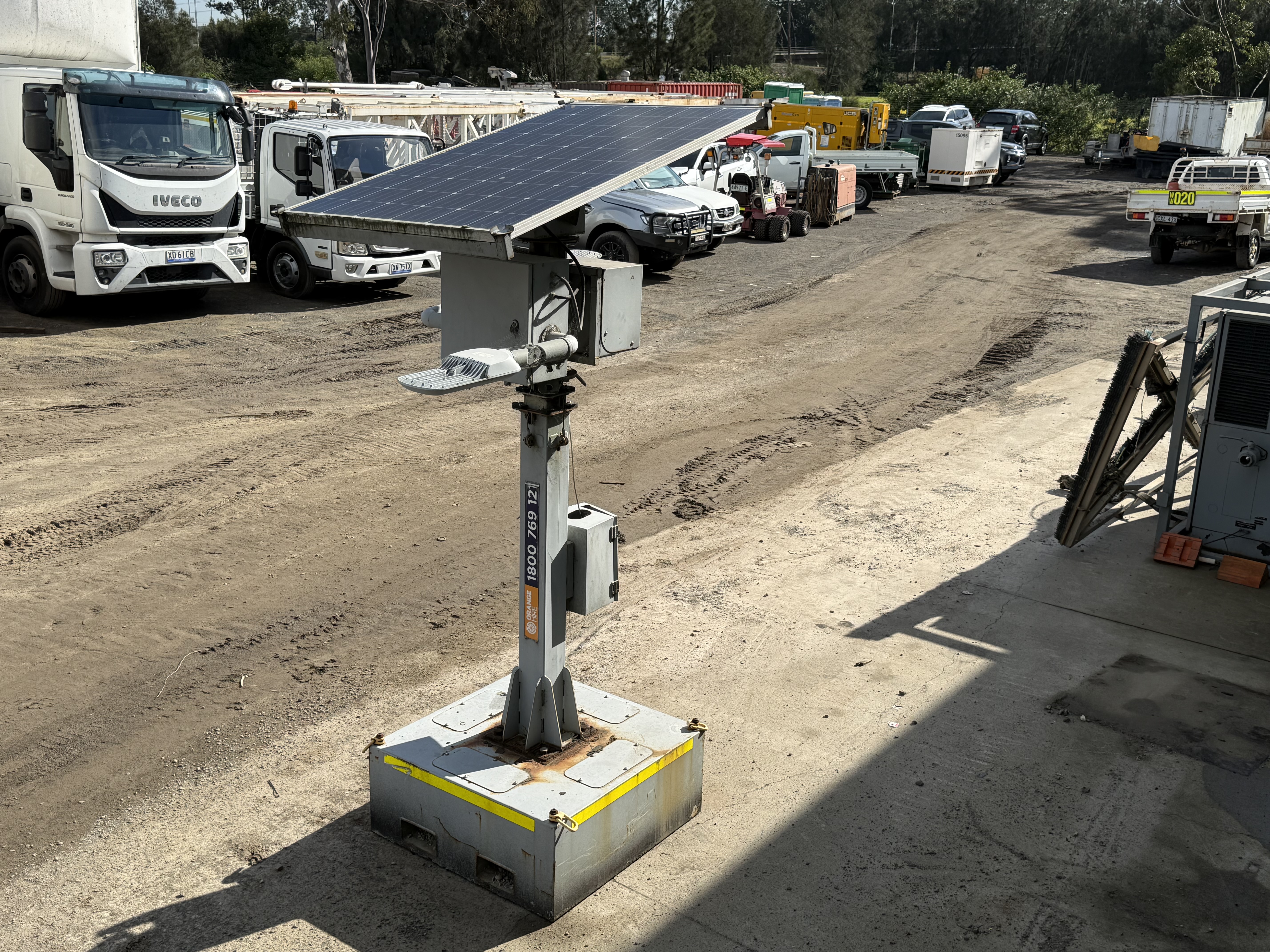 Telescopic Solar Light Tower