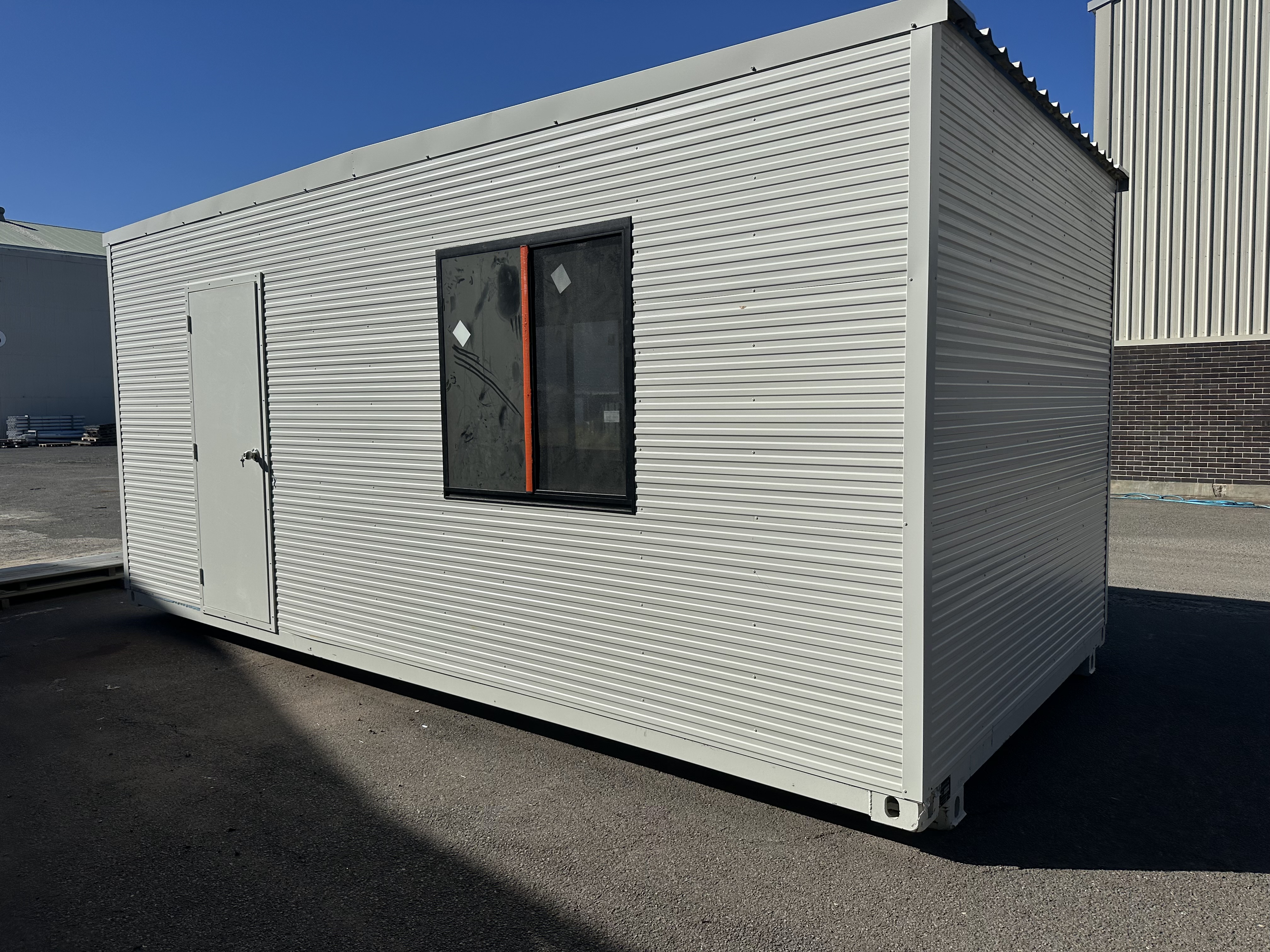 Unfinished Portable Building