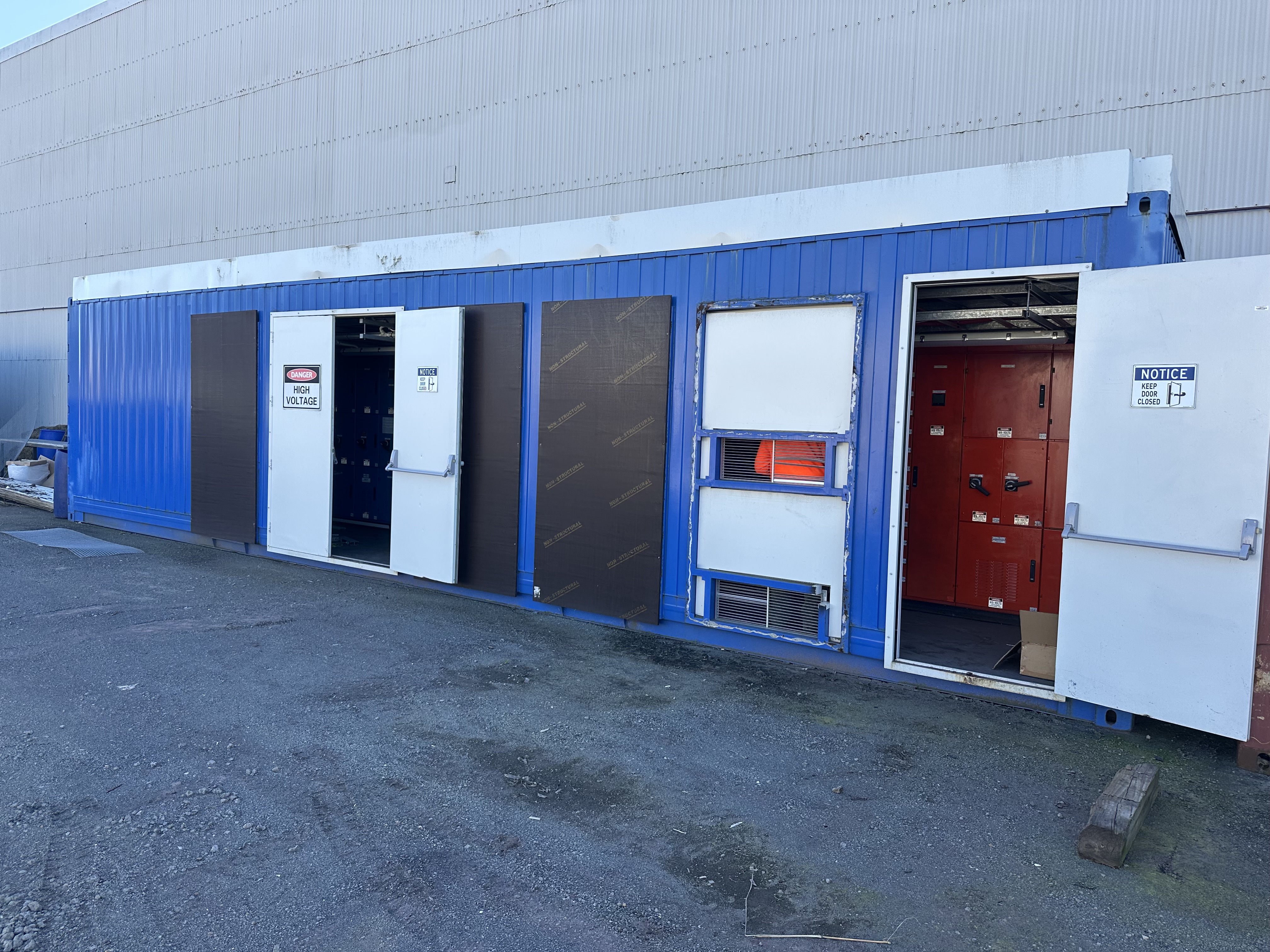 50hz-60hz Frequency Converter (ex Navy) in 40' Container