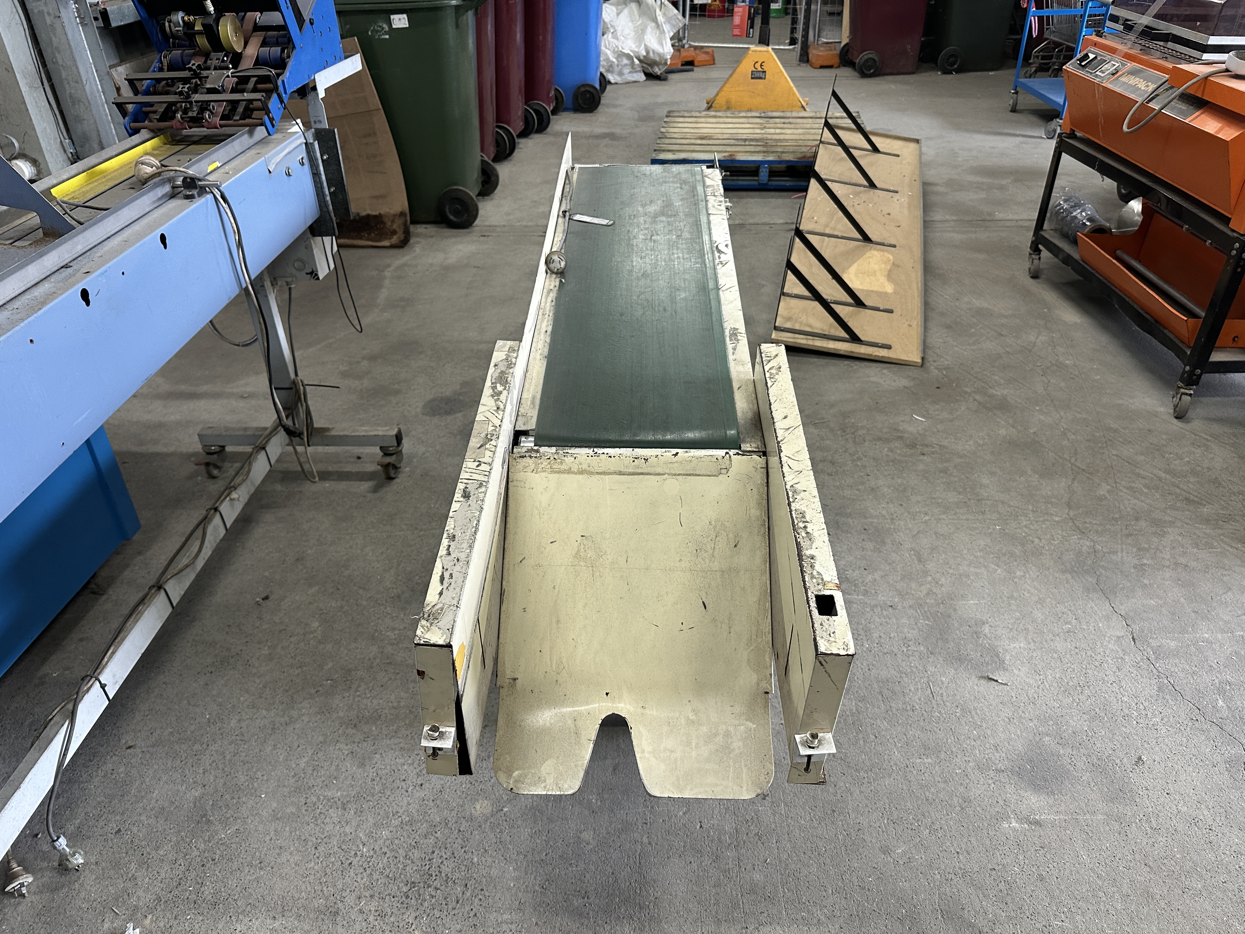 Industrial Variable Speed Belt Conveyor *used*