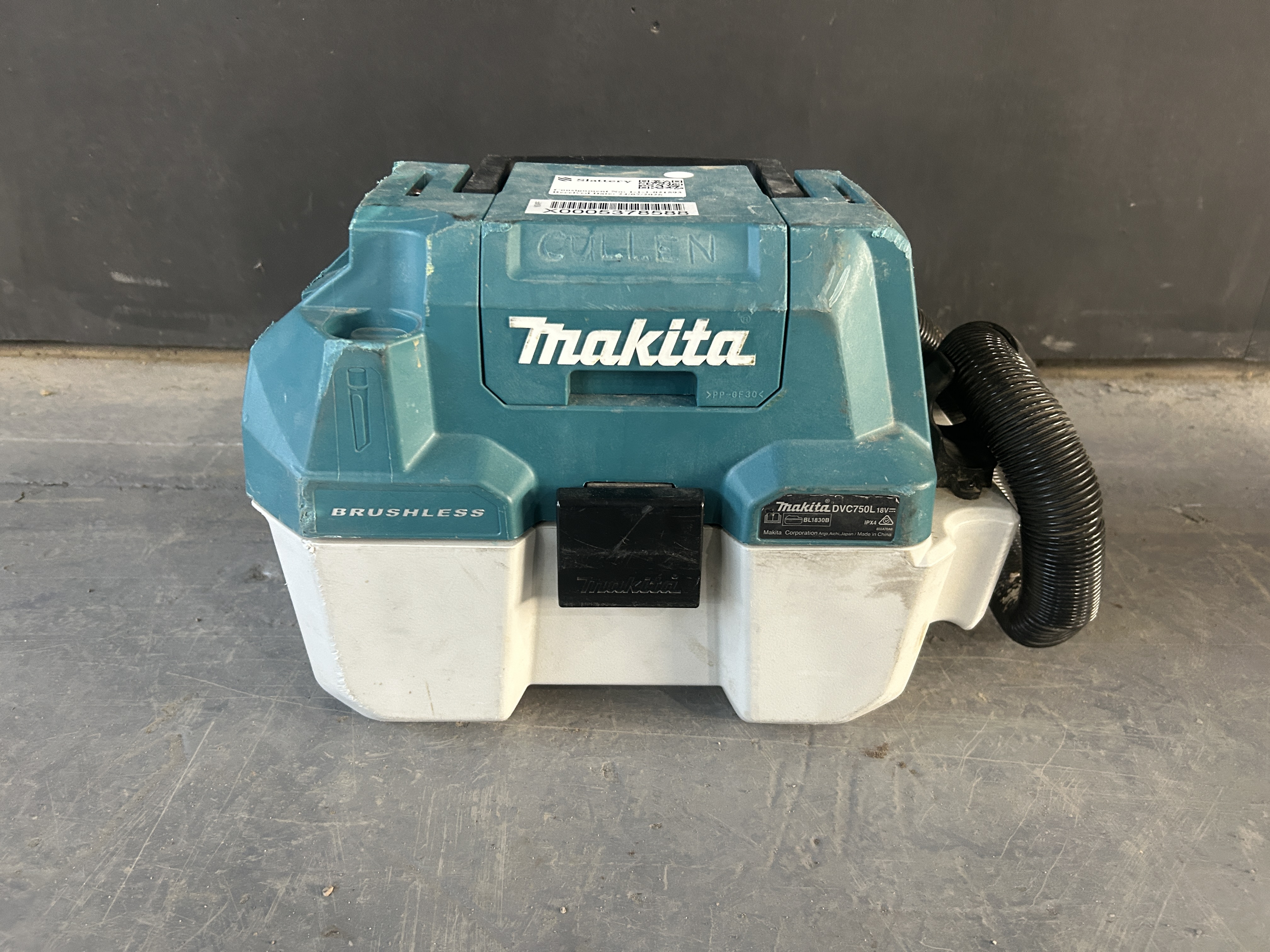 Makita Vacuum Cleaner (Police lost and stolen)