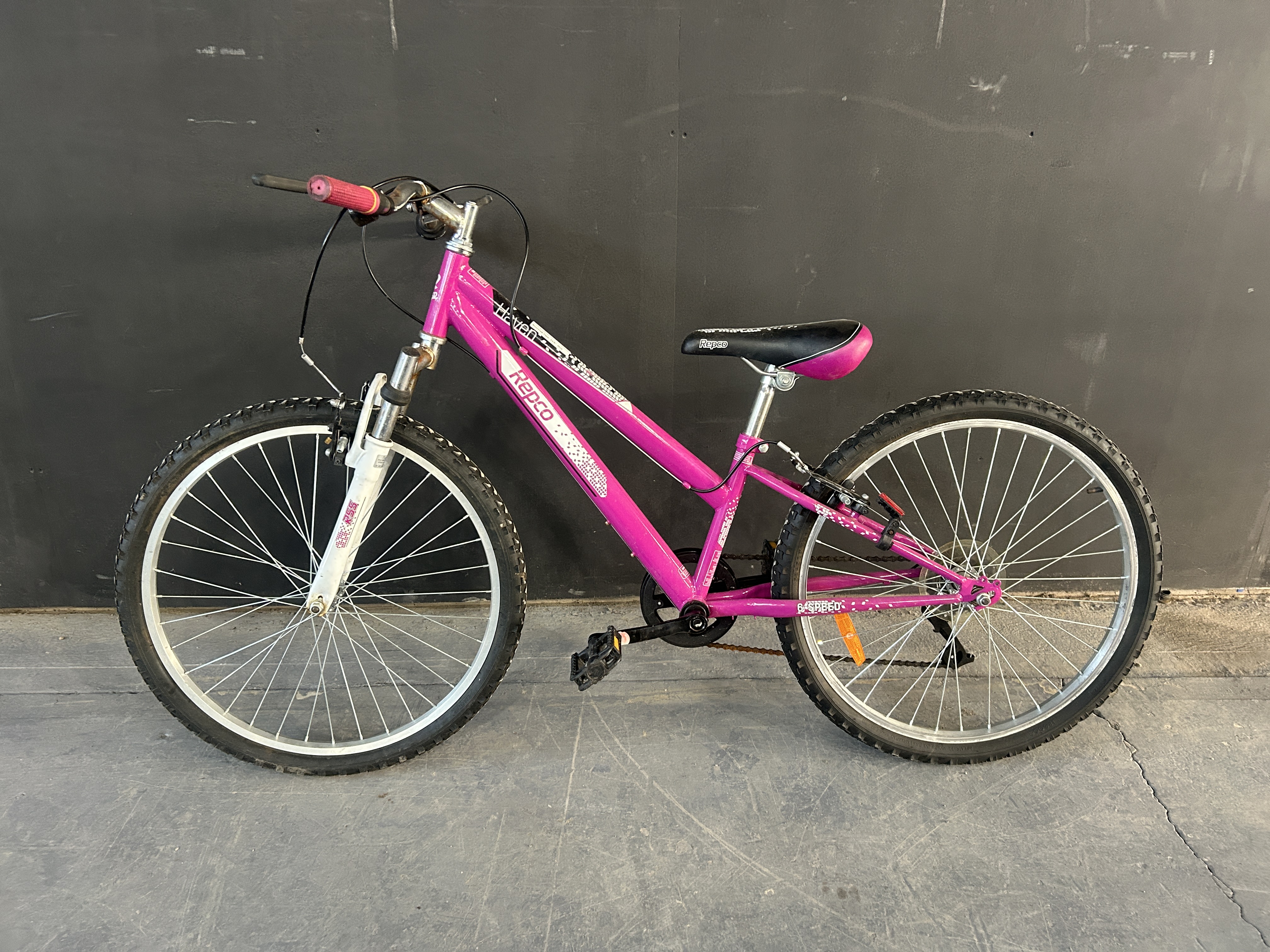 217 · Pink Repco Bicycle (Police lost and stolen)