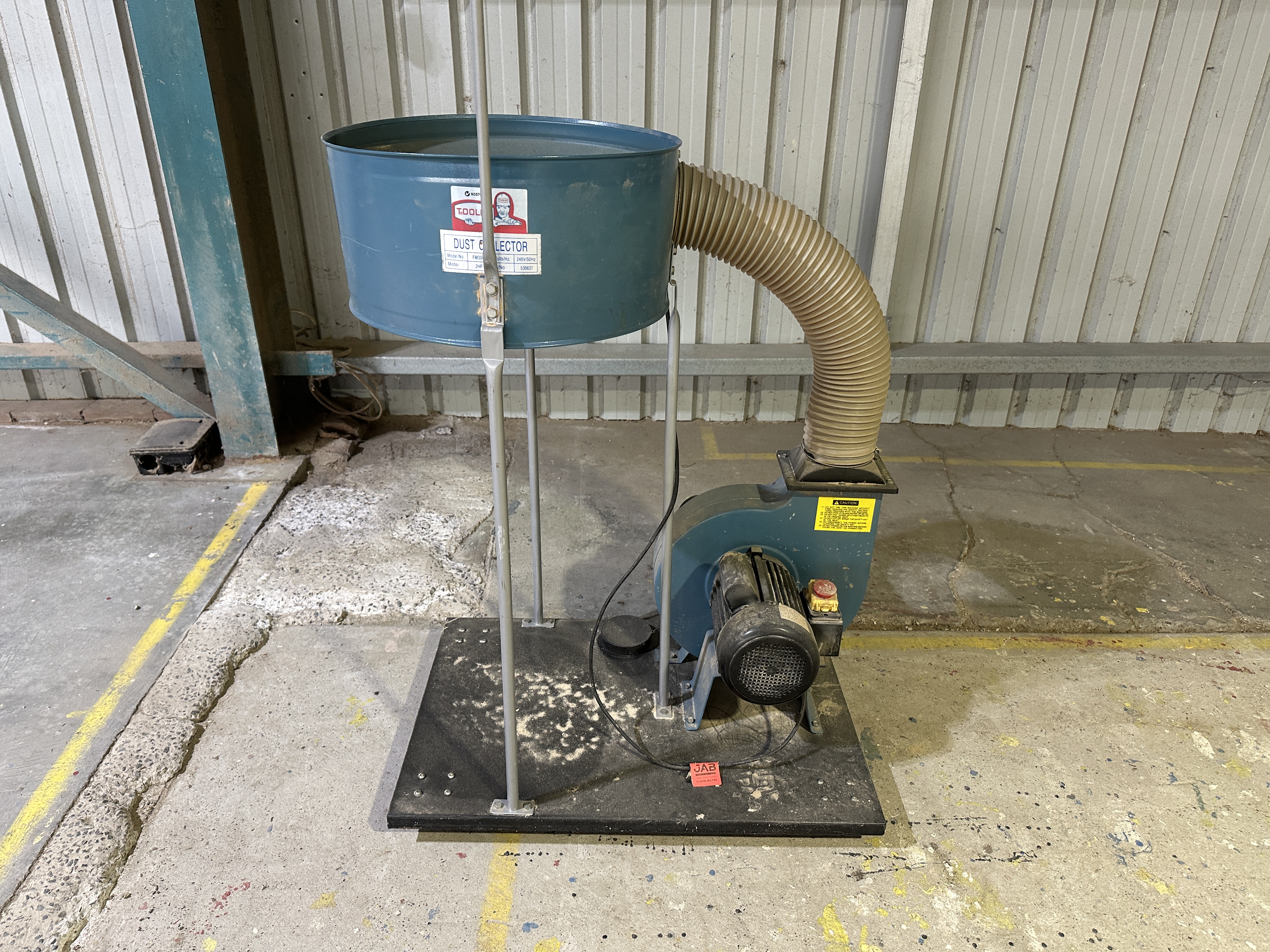 Toolex FM300 2HP Dust Collector – 240V Woodworking Dust Extractor