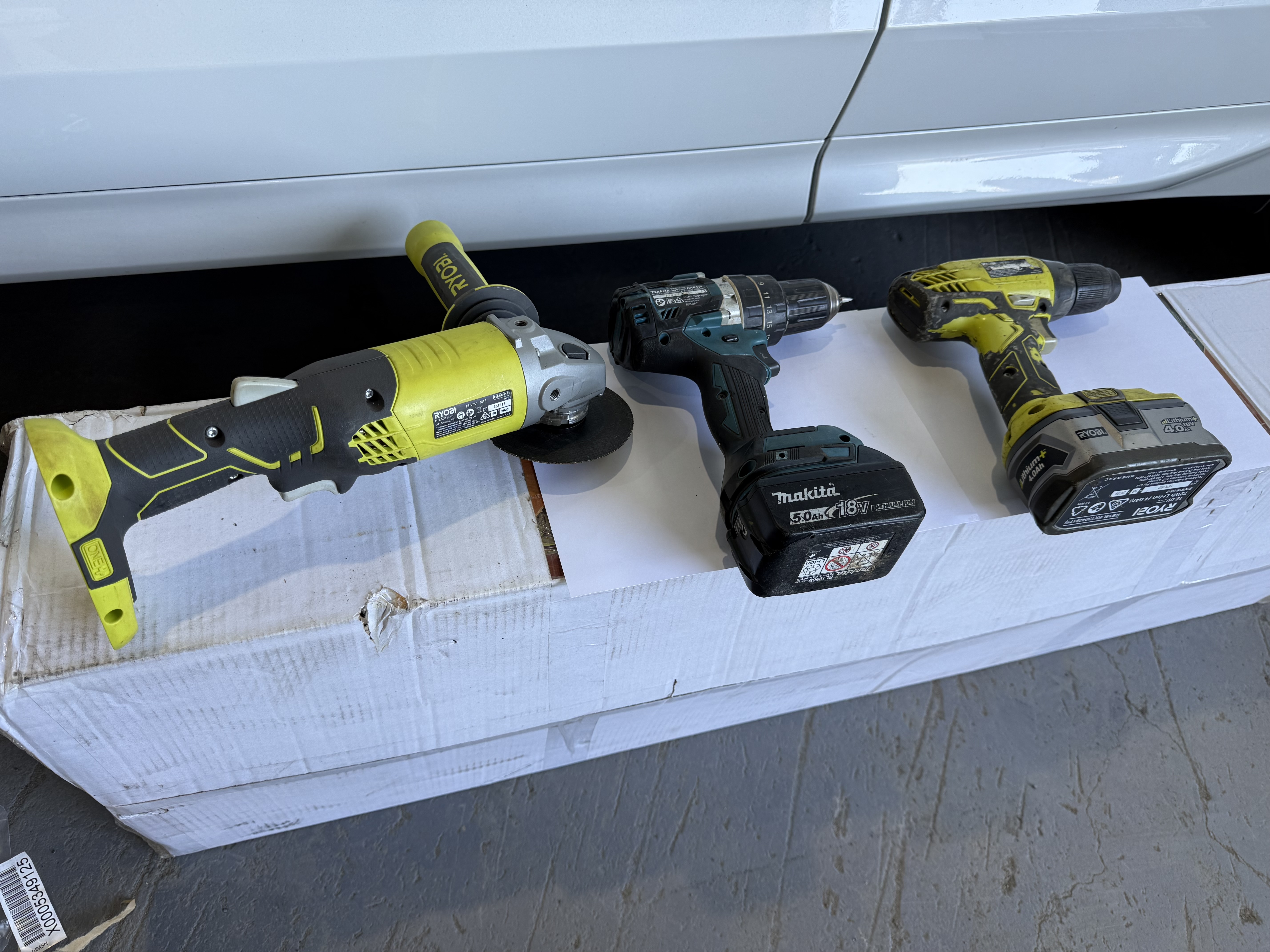 Assorted Cordless Power Tools (Ex-Police)
