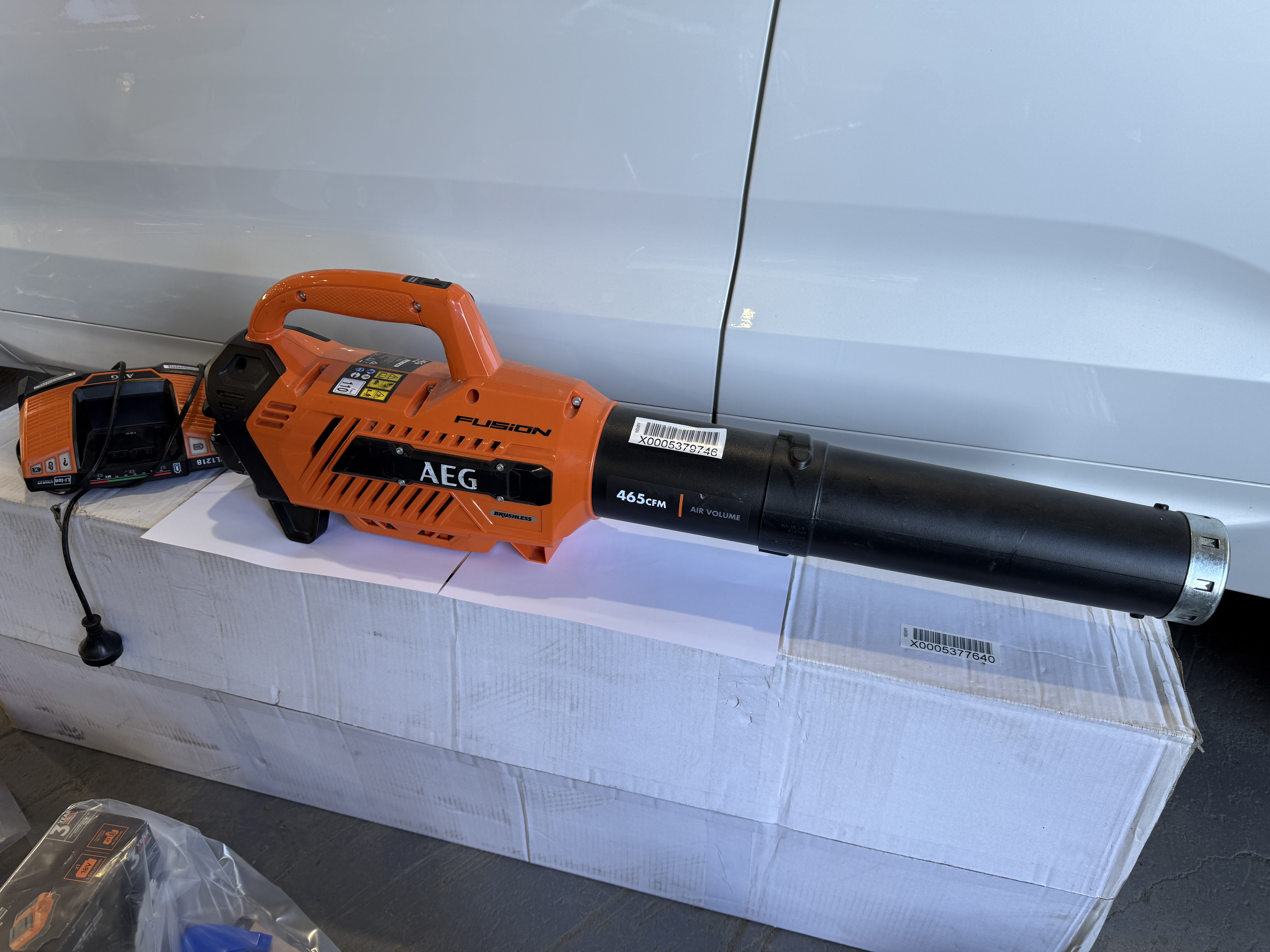 Cordless Jet Blower (Ex-Police)
