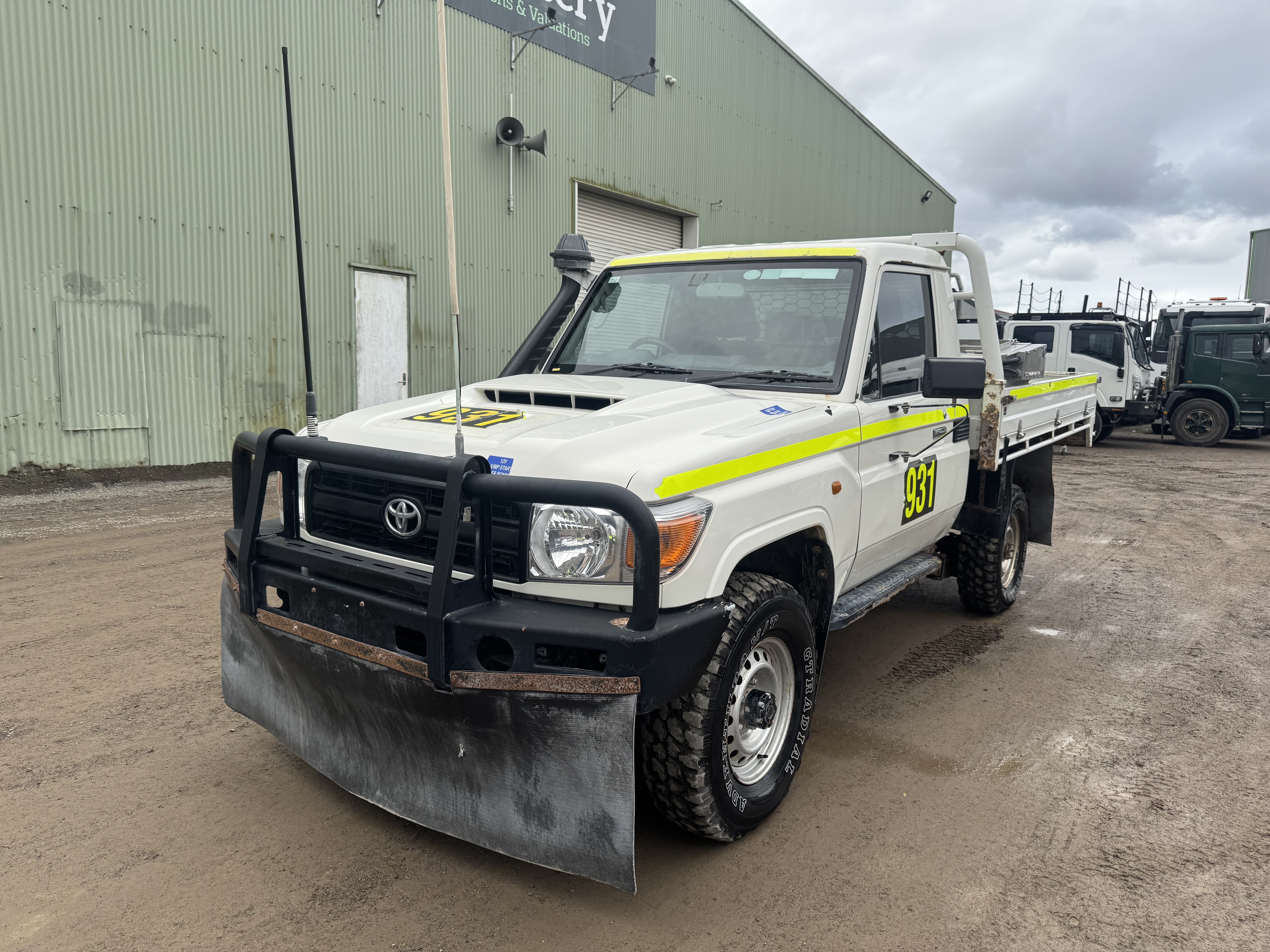 402 · 2022 Toyota Landcruiser Workmate 4x4 Single Cab Ute Diesel (Ex-Mine)