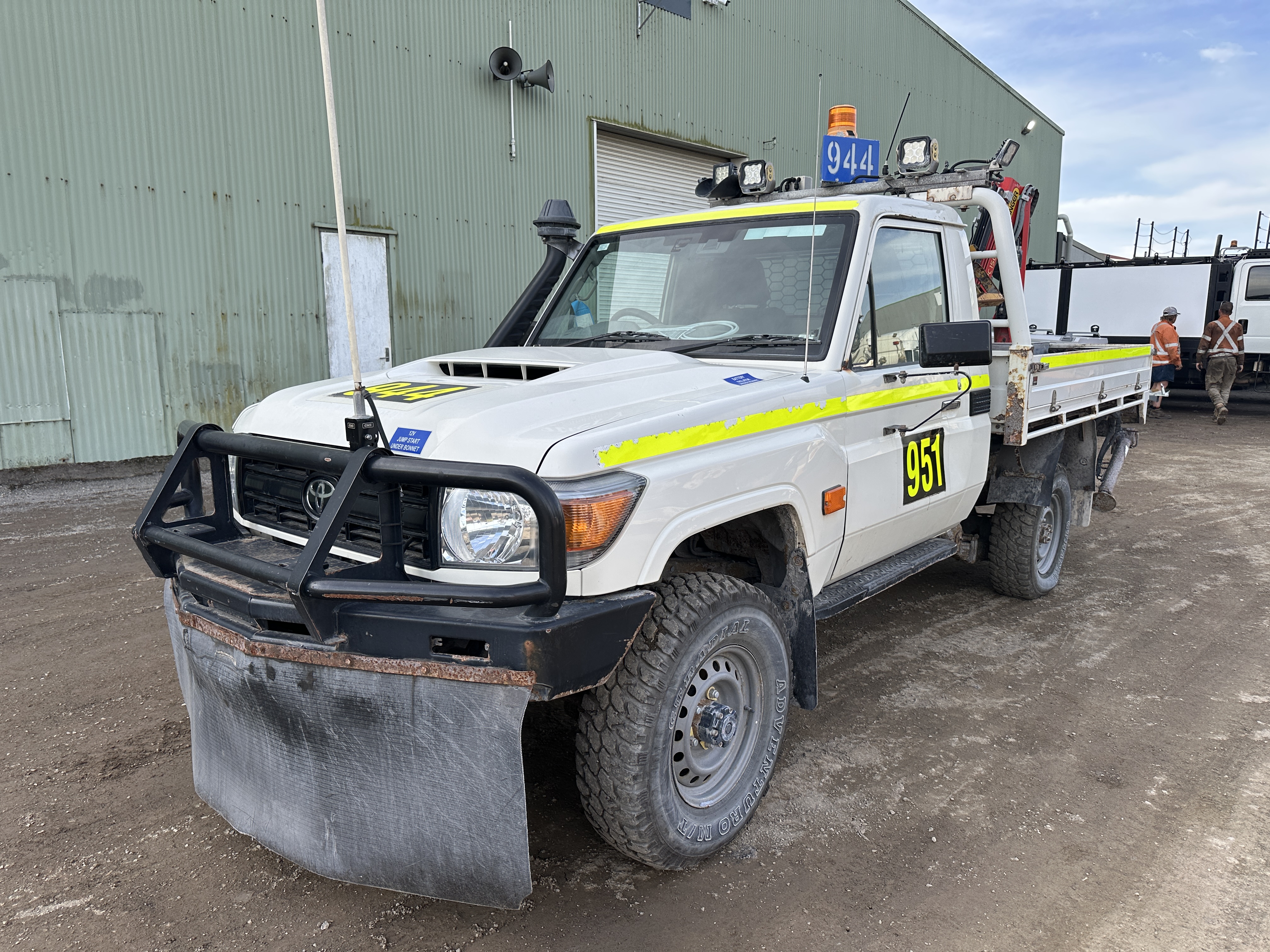 2022 Toyota Landcruiser 70 Series Workmate 4x4 Single Cab Ute (Ex-Mine) *Non Runner*