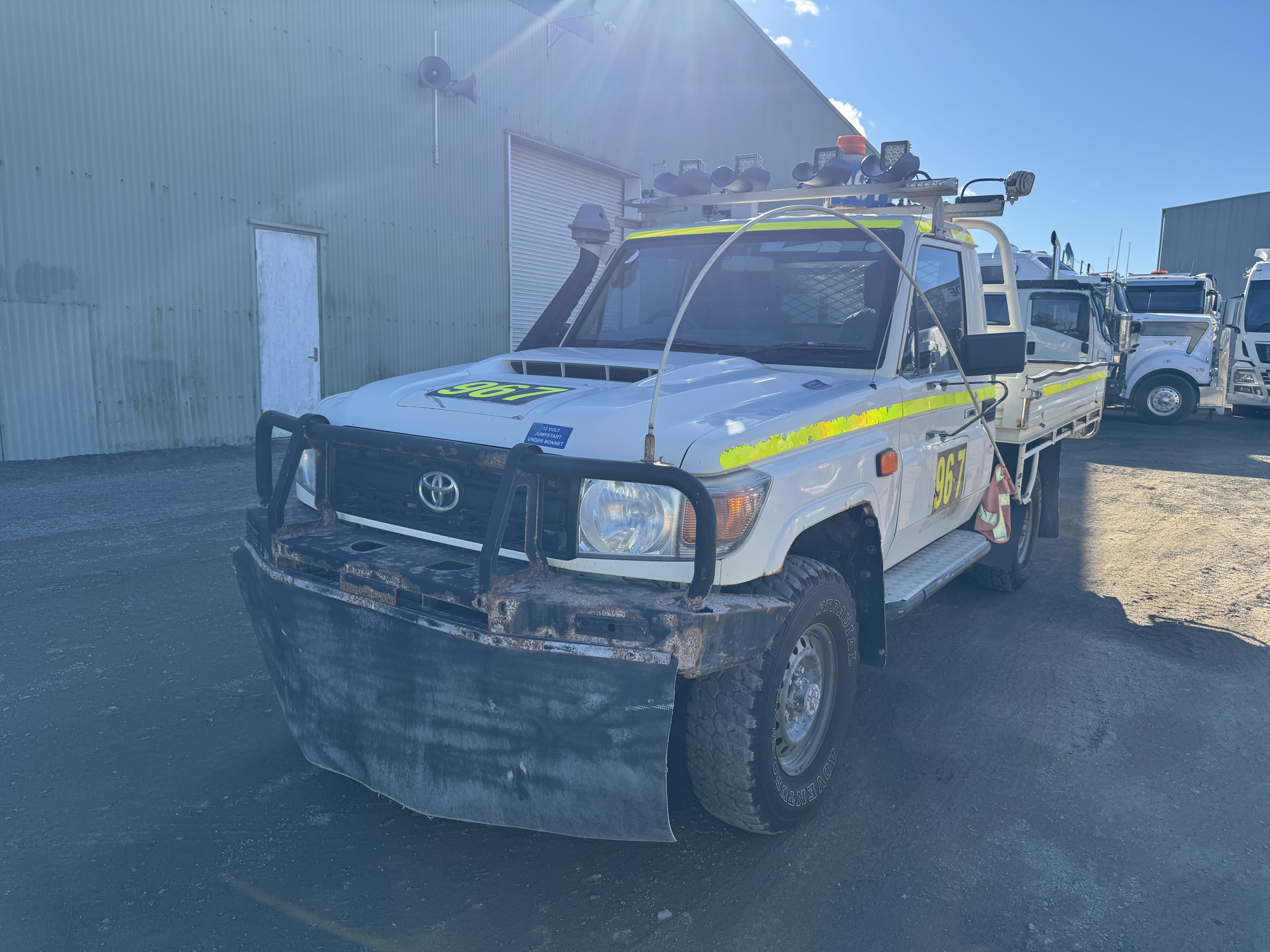 2017 Toyota Landcruiser Workmate 4x4 Single Cab Ute Diesel (Ex-Mine)