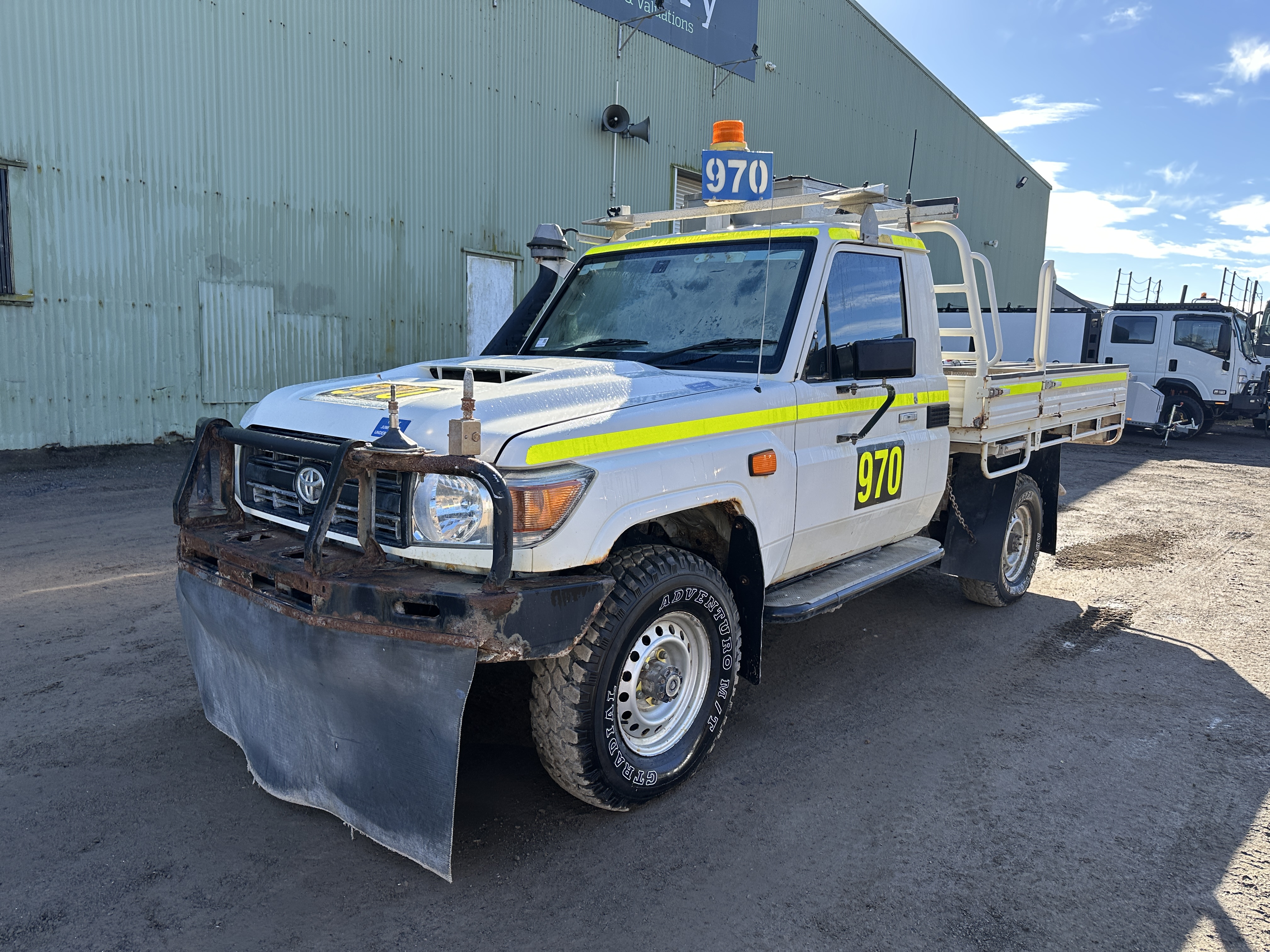 406 · 2017 Toyota Landcruiser Workmate 4x4 Single Cab Ute Diesel (Ex-Mine)