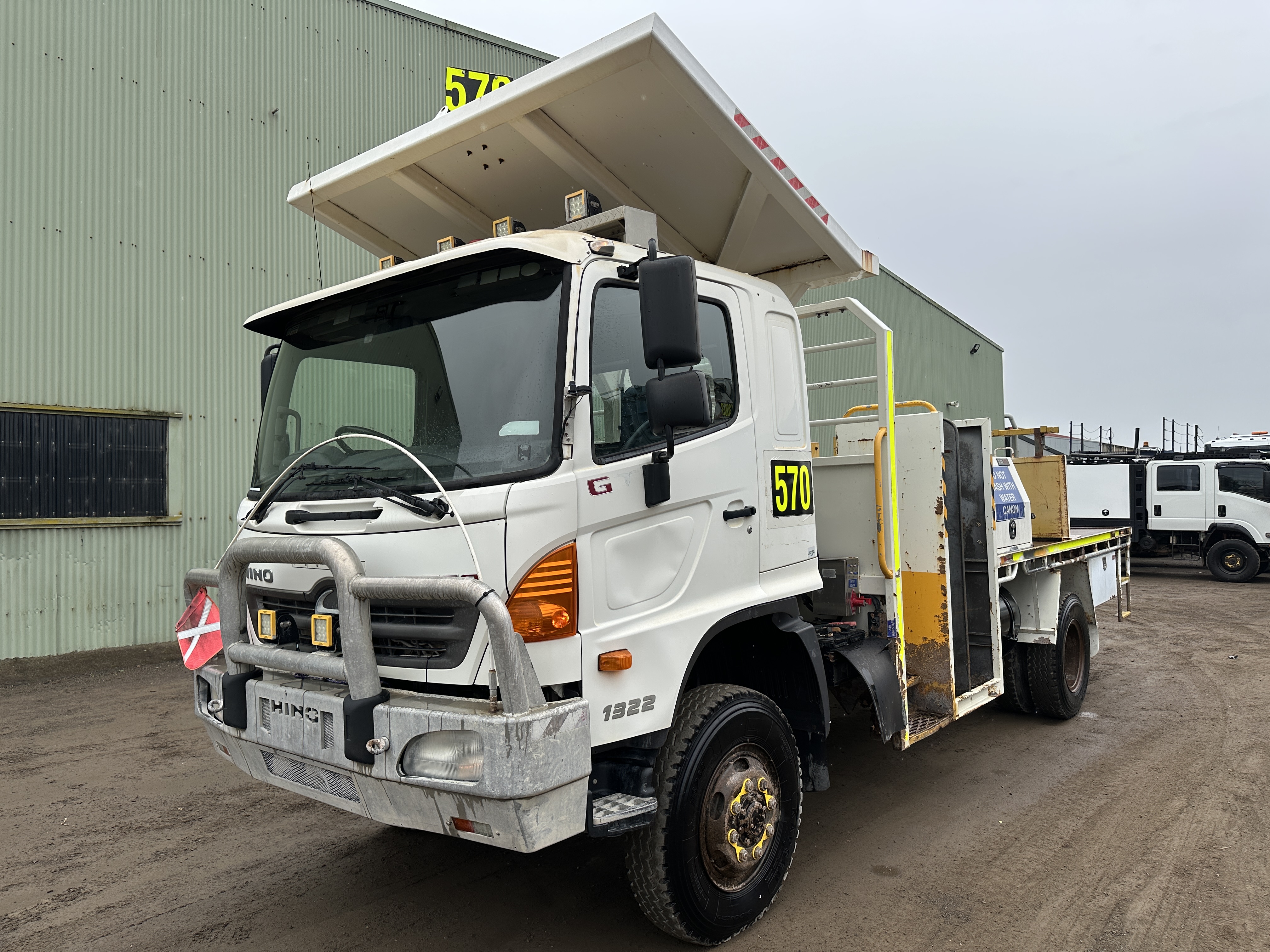 2010 Hino GT1J 500 4x4 Service Truck (Ex-Mine)