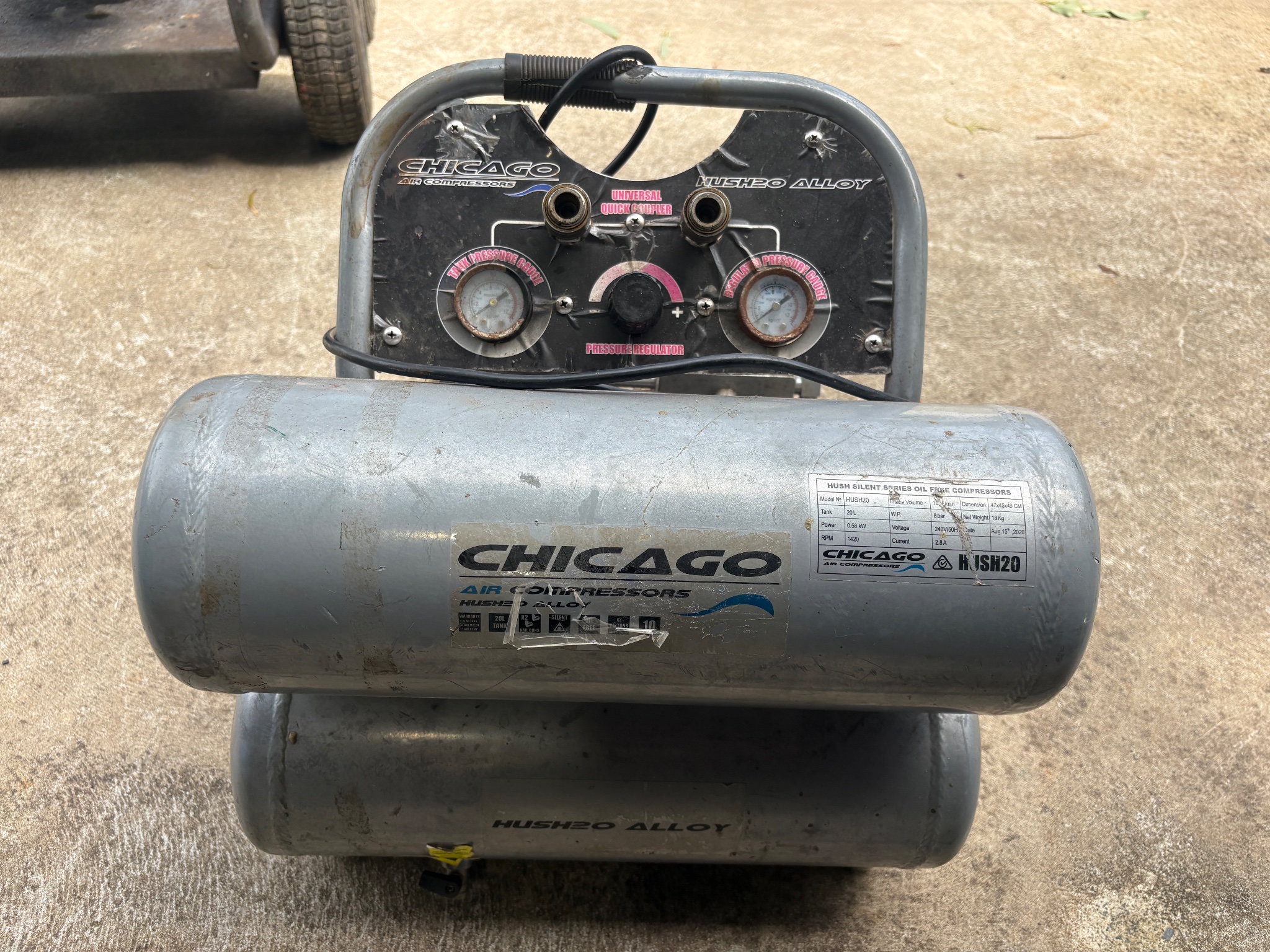 Chicago Air Compressors HUSH20 Compressor