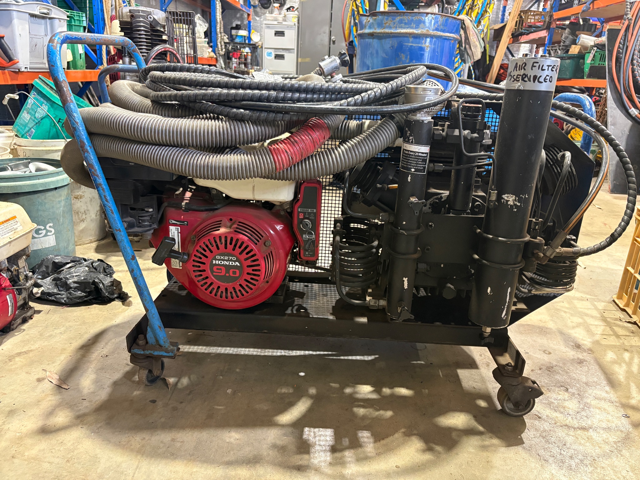 215 · Mobile High Pressure Air Compressor