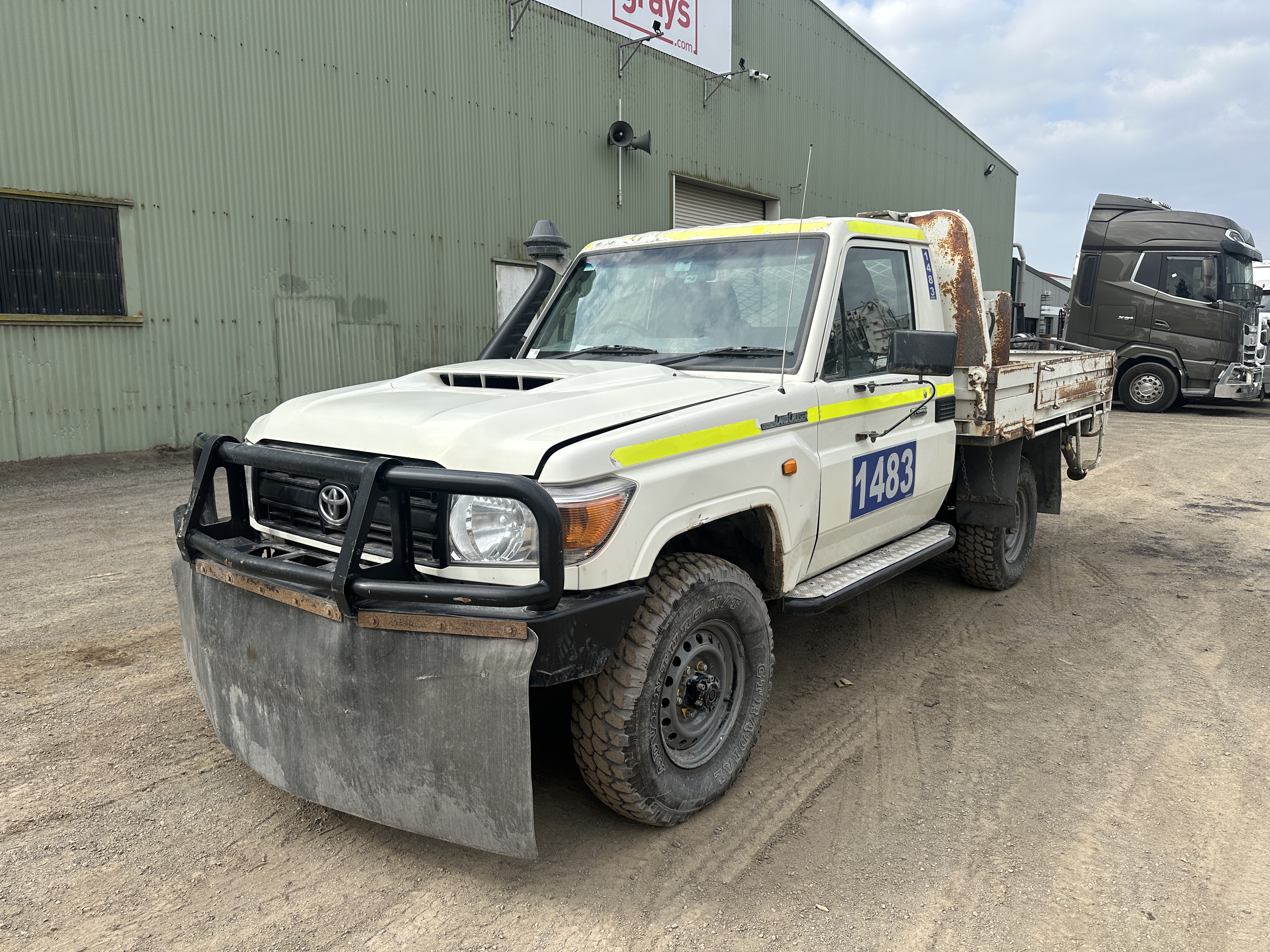 502 · 2020 Toyota Landcruiser Workmate 4x4 Single Cab Ute *Ex-Mine*