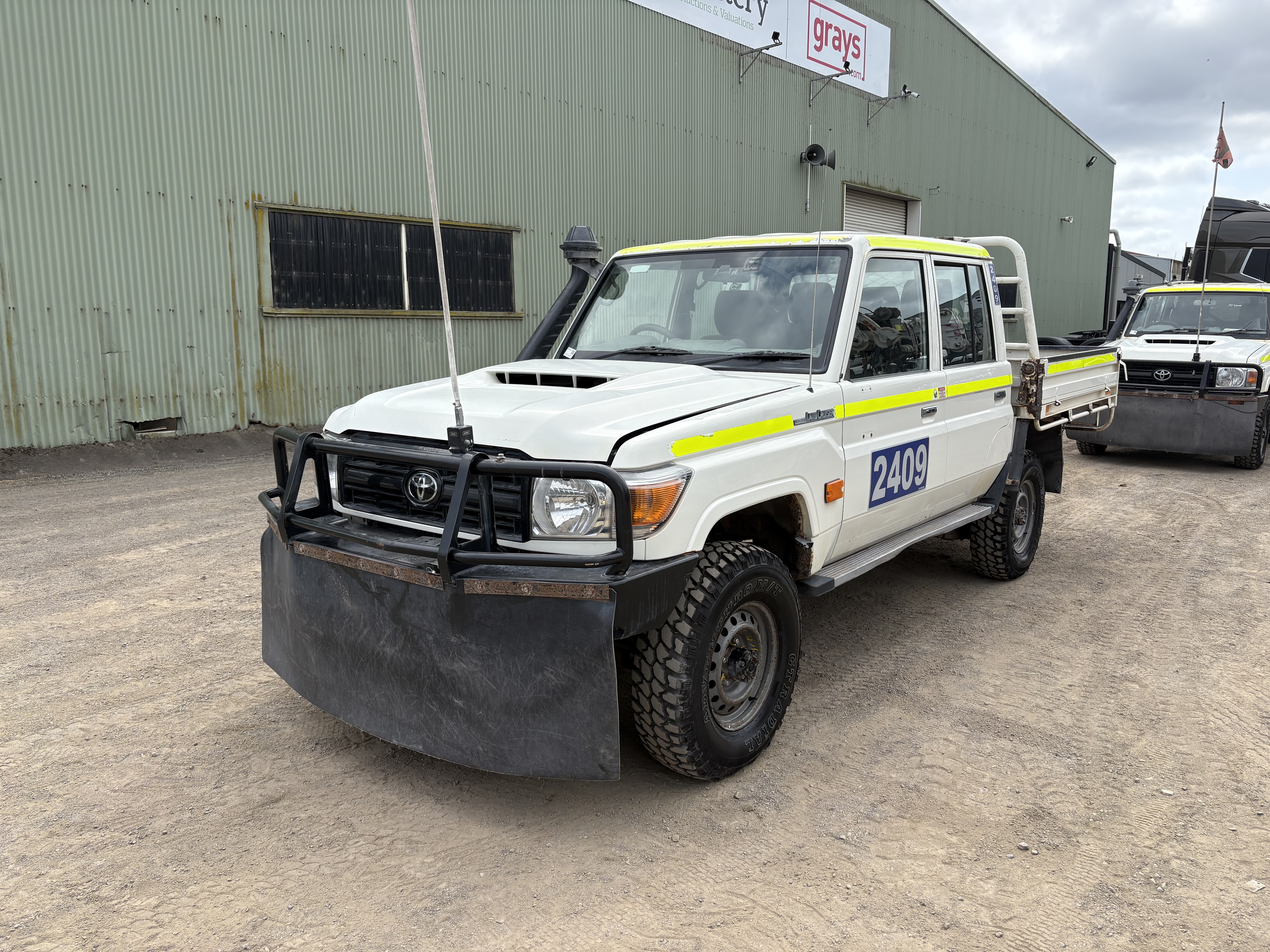2023 Toyota Landcruiser Workmate 4x4 Dual Cab Ute *Ex-Mine* *Non Runner*