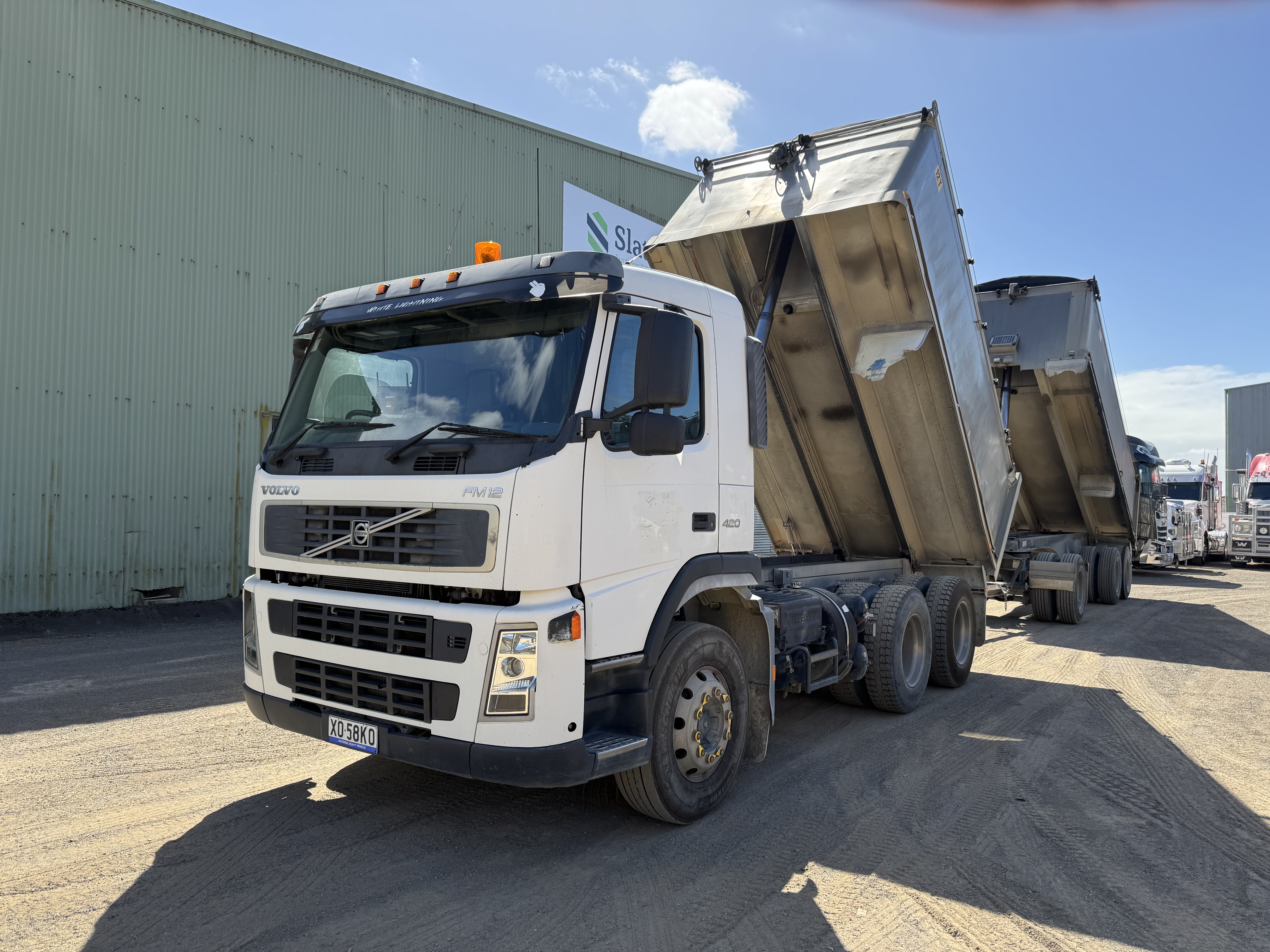 110 · 2003 Volvo FM MK2 6x4 Tipper & Trailer Combination (Ex-Council)